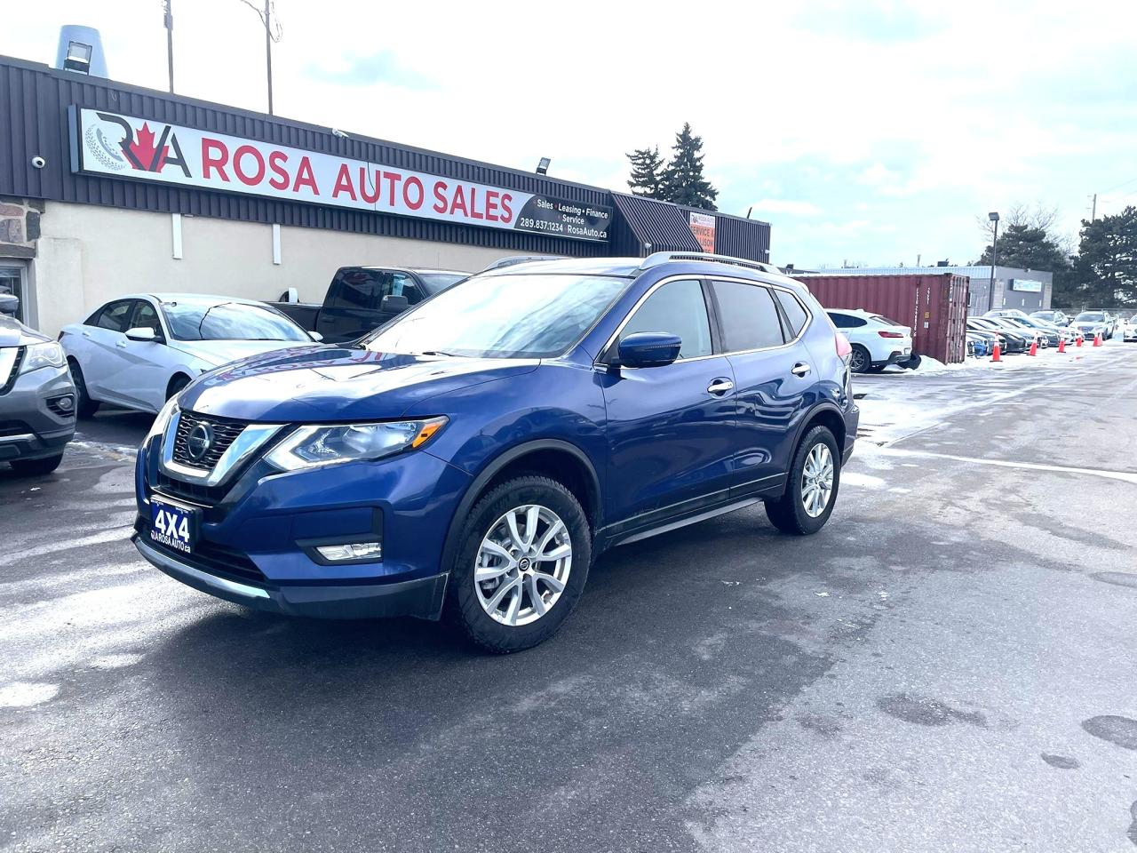2018 Nissan Rogue SV AWD B-TOOTH CAMERA H-SEAT BLIND SPOT CERTIFIED - Photo #1