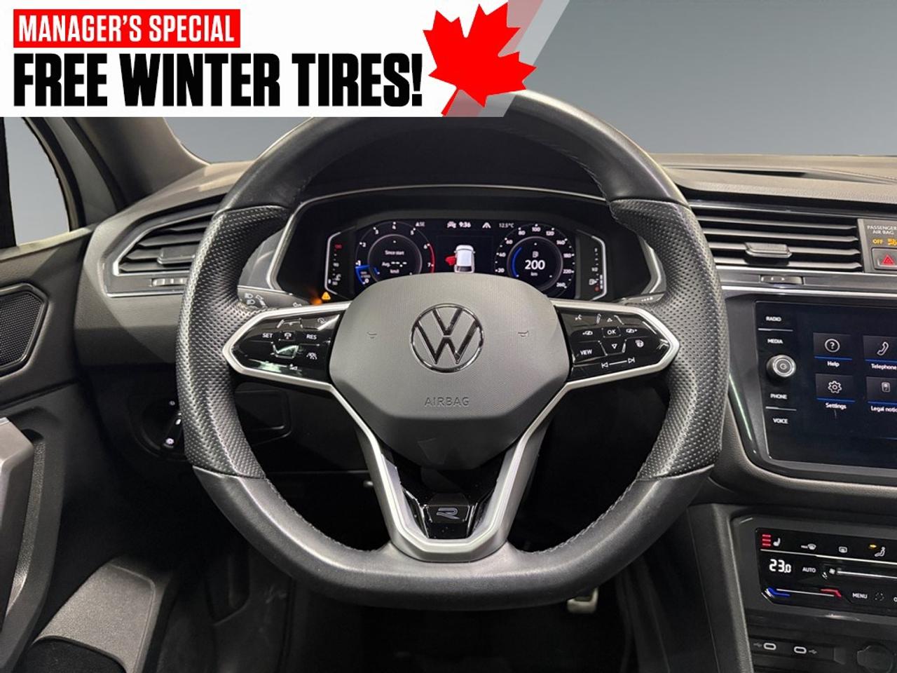 2022 Volkswagen Tiguan Comfortline R-Line Black Edition 4MOTION Photo