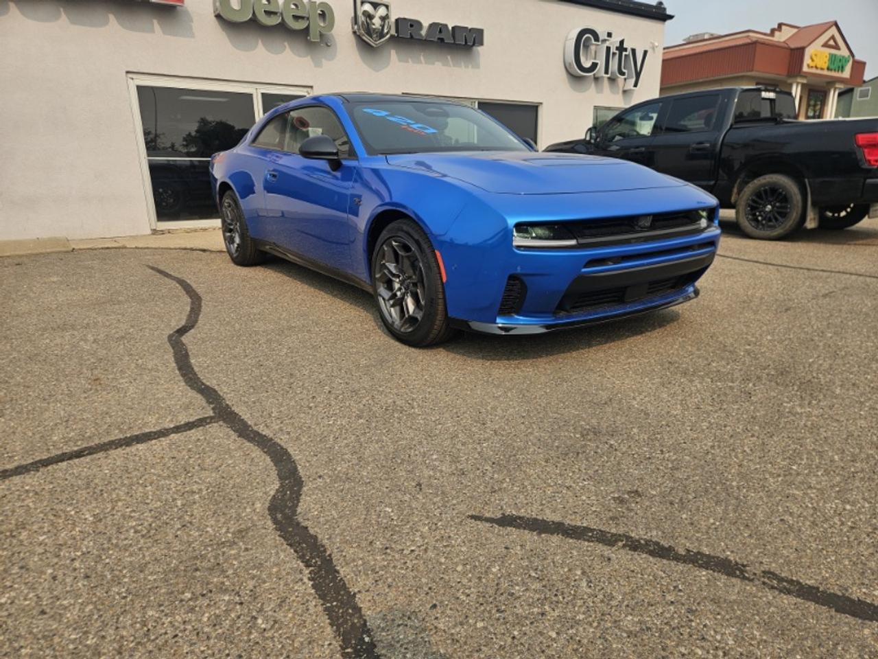 <p>The 2026 Dodge Charger R/T is a bold and performance-focused muscle car that blends modern power with iconic Dodge styling. Powered by a turbocharged 3.0L inline-6 engine producing an impressive 420 horsepower this Charger delivers exhilarating acceleration responsive handling and confident all-wheel drive performance for year-round driving. Built to command attention on both city streets and open highways the Charger R/T combines aggressive styling modern engineering and thrilling capability into one unforgettable package.</p><p>Inside the Charger R/T offers a driver-focused interior with sporty design elements advanced technology and premium comfort features throughout. The coupe-inspired styling and powerful stance create a true performance car experience while advanced safety technologies including blind spot monitoring lane departure warning forward collision warning backup camera parking assist and rear automatic emergency braking provide added confidence behind the wheel. Combining legendary Dodge muscle heritage with modern turbocharged performance and all-weather capability the 2026 Charger R/T is built for drivers who want excitement every time they hit the road.</p><p>City Chrysler holds a high standard of service &amp excellence for our customers. We are located on the northside of highway 3 of Medicine Hat. Servicing areas from Swift Current to Lethbridge Brooks &amp Taber. Our legacy is to make sure our customers feel right at home as well as taken care of in the highest priority. We are known for being down to earth super friendly and very knowledgeable. We provide excellent customer service and if you are tired of high-pressure sales then City Chrysler is for you. Check out our Google reviews because they tell our story. Then give us a call send us an email or stop by and let us get to work for you! Bankruptcies No credit Bad credit Slow credit Dont sweat it! Get preapproved today!</p>