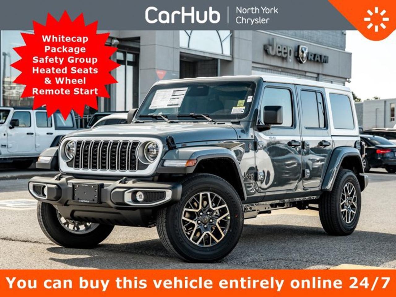 2026 Jeep Wrangler SAHARA Whitecap Package Safety Group  Heated Seats & Wheel Remote Start Photo
