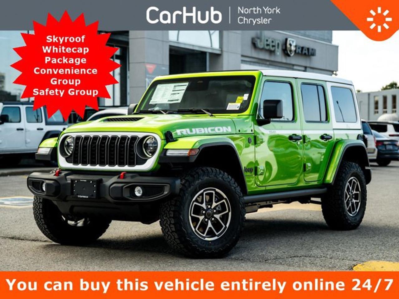 2026 Jeep Wrangler Rubicon Skyroof Whitecap Package Convenience Group Safety Group Photo0
