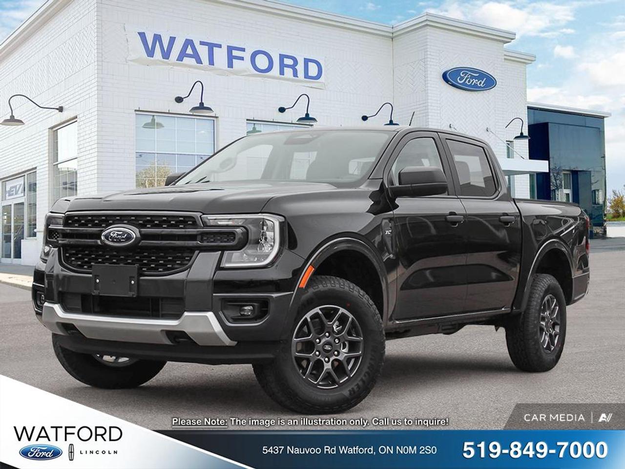 Meet the brand new 2026 Ford Ranger XLT, now at Watford Ford in Watford. Finished in Black and paired with an automatic transmission, this midsize truck is built for drivers who want everyday comfort with real pickup capability. The 2026 Ford Ranger XLT is a smart choice for workdays, weekends, and everything in between.

As a new truck on our lot at Watford Ford, this 2026 Ford Ranger XLT gives you that fresh-from-the-factory feel, clean presentation, and the confidence that comes with being the first owner. Its Black exterior suits any setting, from job sites to the driveway, and it keeps a classic, tough look that stays in style year after year.

Because only a few details were provided, this description focuses strictly on what is confirmed: it is a truck, it is brand new, it is Black, and it has an automatic transmission. If you would like a fuller equipment list, Watford Ford can provide the exact factory build sheet for this specific unit.

TRUCK FEATURES  
»» Truck body built for daily versatility  
»» Automatic transmission for easy driving  
»» Pickup design suits work and play  
»» Black exterior keeps a clean look  

ADVANCED SAFETY FEATURES  
»» Modern truck design supports confident driving  
»» Automatic transmission helps reduce driver workload  
»» Stable road manners for daily commuting  
»» Built for predictable control in traffic  

PERFORMANCE AND EFFICIENCY  
»» Automatic transmission delivers smooth gear changes  
»» Tuned for balanced everyday performance  
»» Ready for city streets and highways  
»» Built to handle Canadian driving conditions  

COMFORT AND CONVENIENCE  
»» Easy automatic operation in stop-and-go  
»» Practical cabin layout for daily use  
»» Comfortable driving position for long days  
»» Simple controls designed for quick access  

TECHNONOLGY AND CONNECTIVITY  
»» Modern vehicle architecture supports current tech  
»» Designed for clear, driver-focused information  
»» Automatic transmission enhances relaxed driving  
»» Built for todays connected driving needs  

CARGO SPACE  
»» Pickup bed supports flexible hauling needs  
»» Room for gear, tools, and supplies  
»» Practical truck layout for daily tasks  
»» Versatile space for weekend projects  

WHAT OTHER OWNERS LIKE  
»» Easy driving feel with an automatic  
»» Versatile pickup usefulness for daily life  
»» Confident road presence in a truck  
»» Practical size for city and work  

This 2026 Ford Ranger XLTs VIN is: 1FTER4HH5TLE01818.<p> this midsize truck is built for drivers who want everyday comfort with real pickup capability. The 2026 Ford Ranger XLT is a smart choice for workdays</p>
<p> Watford Ford can provide the exact factory build sheet for this specific unit.

TRUCK FEATURES  
»» Truck body built for daily versatility  
»» Automatic transmission for easy driving  
»» Pickup design suits work and play  
»» Black exterior keeps a clean look  

ADVANCED SAFETY FEATURES  
»» Modern truck design supports confident driving  
»» Automatic transmission helps reduce driver workload  
»» Stable road manners for daily commuting  
»» Built for predictable control in traffic  

PERFORMANCE AND EFFICIENCY  
»» Automatic transmission delivers smooth gear changes  
»» Tuned for balanced everyday performance  
»» Ready for city streets and highways  
»» Built to handle Canadian driving conditions  

COMFORT AND CONVENIENCE  
»» Easy automatic operation in stop-and-go  
»» Practical cabin layout for daily use  
»» Comfortable driving position for long days  
»» Simple controls designed for quick access  

TECHNONOLGY AND CONNECTIVITY  
»» Modern vehicle architecture supports current tech  
»» Designed for clear</p>
<p> driver-focused information  
»» Automatic transmission enhances relaxed driving  
»» Built for todays connected driving needs  

CARGO SPACE  
»» Pickup bed supports flexible hauling needs  
»» Room for gear</p>
<p> and supplies  
»» Practical truck layout for daily tasks  
»» Versatile space for weekend projects  

WHAT OTHER OWNERS LIKE  
»» Easy driving feel with an automatic  
»» Versatile pickup usefulness for daily life  
»» Confident road presence in a truck  
»» Practical size for city and work  

This 2026 Ford Ranger XLTs VIN is: 1FTER4HH5TLE01818.</p>