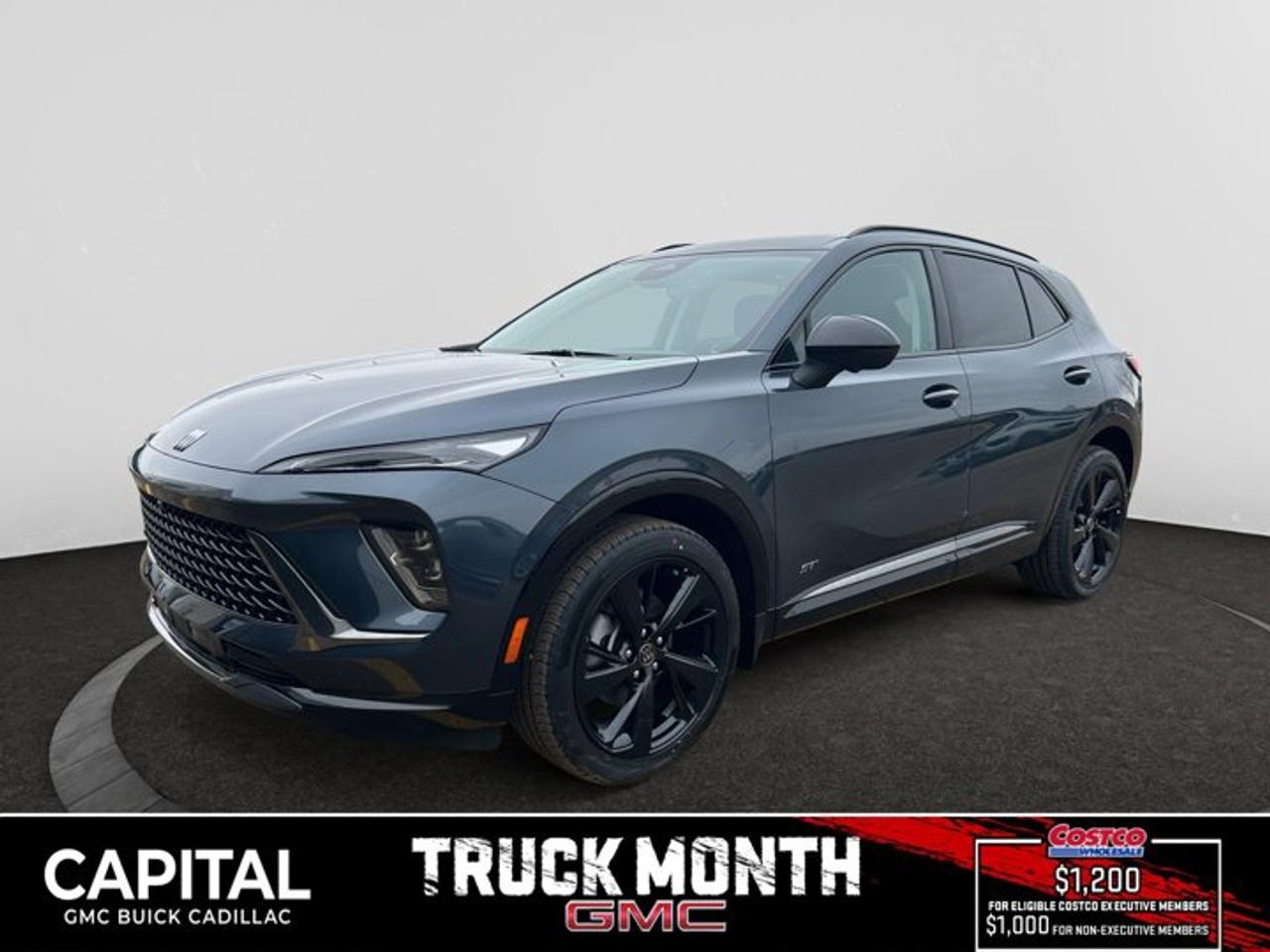 This 2026 Buick Envision in Quartz Blue Metallic is equipped with AWD and Turbocharged Gas I4 2.0L/- TBD  engine.The Buick Envision is a joy to drive and a joy to share. Its sculpted, assertive design combines dynamic lines with head-turning features to elevate expectations of what a luxury SUV can be. Simply kick your foot under the rear bumper or press a button on your key fob to open the standard hands-free power liftgate. From sculpted headlamps, signature waterfall grille to its sculpted, high-tech LED-accented taillamps and crafted chrome details all add to the signature styling of this SUV. Envisions beautifully modern interior is bound to get a few conversations started, with its spacious, welcoming design, thoughtful craftsmanship and premium amenities. The Envision offers two efficient engines: the standard 2.5L DOHC SIDI, or available 2.0L turbo. It also features available all-wheel drive, stability control and adaptive cruise control, allowing you to drive with confidence. Starting with the driver information center, youre able to stay connected to whats going on inside and outside. Envision also comes with an available built-in Wi-Fi hotspot and infotainment system, the myBuick app, Apple CarPlay and Android Auto, staying connected on the go has never been easier or more convenient. Youll also find a comprehensive suite of safety features such as rear cross traffic alert, an intelligent air bag system, safety alert seat, surround vision, lane keep assist and OnStar, all working to help keep you confident on the road.Check out this vehicles pictures, features, options and specs, and let us know if you have any questions. Helping find the perfect vehicle FOR YOU is our only priority.P.S...Sometimes texting is easier. Text (or call) 306-801-9090 for fast answers at your fingertips!Dealer License #914248Disclaimer: All prices are plus taxes & fees. See dealer for Details. Dealer Permit # 914248 See dealer for Details.