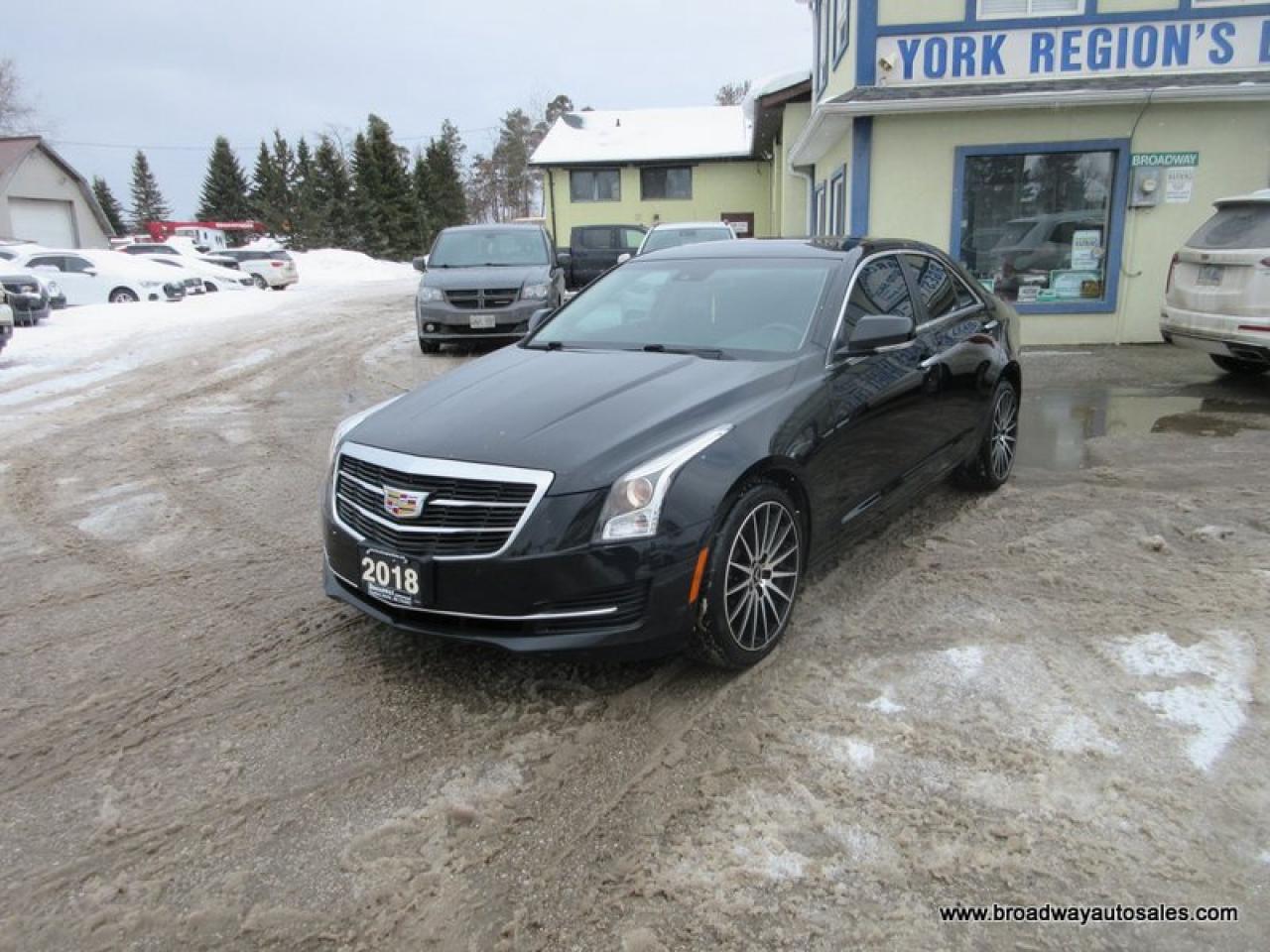 2018 Cadillac ATS ALL-WHEEL DRIVE LUXURY-PACKAGE 5 PASSENGER 2.0L - TURBO.. NAVIGATION.. POWER SUNROOF.. LEATHER.. HEATED SEATS & WHEEL.. BOSE-AUDIO.. Photo