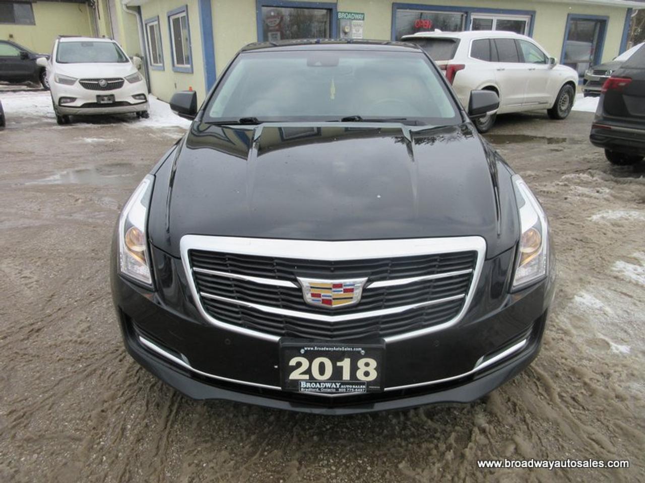 2018 Cadillac ATS ALL-WHEEL DRIVE LUXURY-PACKAGE 5 PASSENGER 2.0L - TURBO.. NAVIGATION.. POWER SUNROOF.. LEATHER.. HEATED SEATS & WHEEL.. BOSE-AUDIO.. Photo3