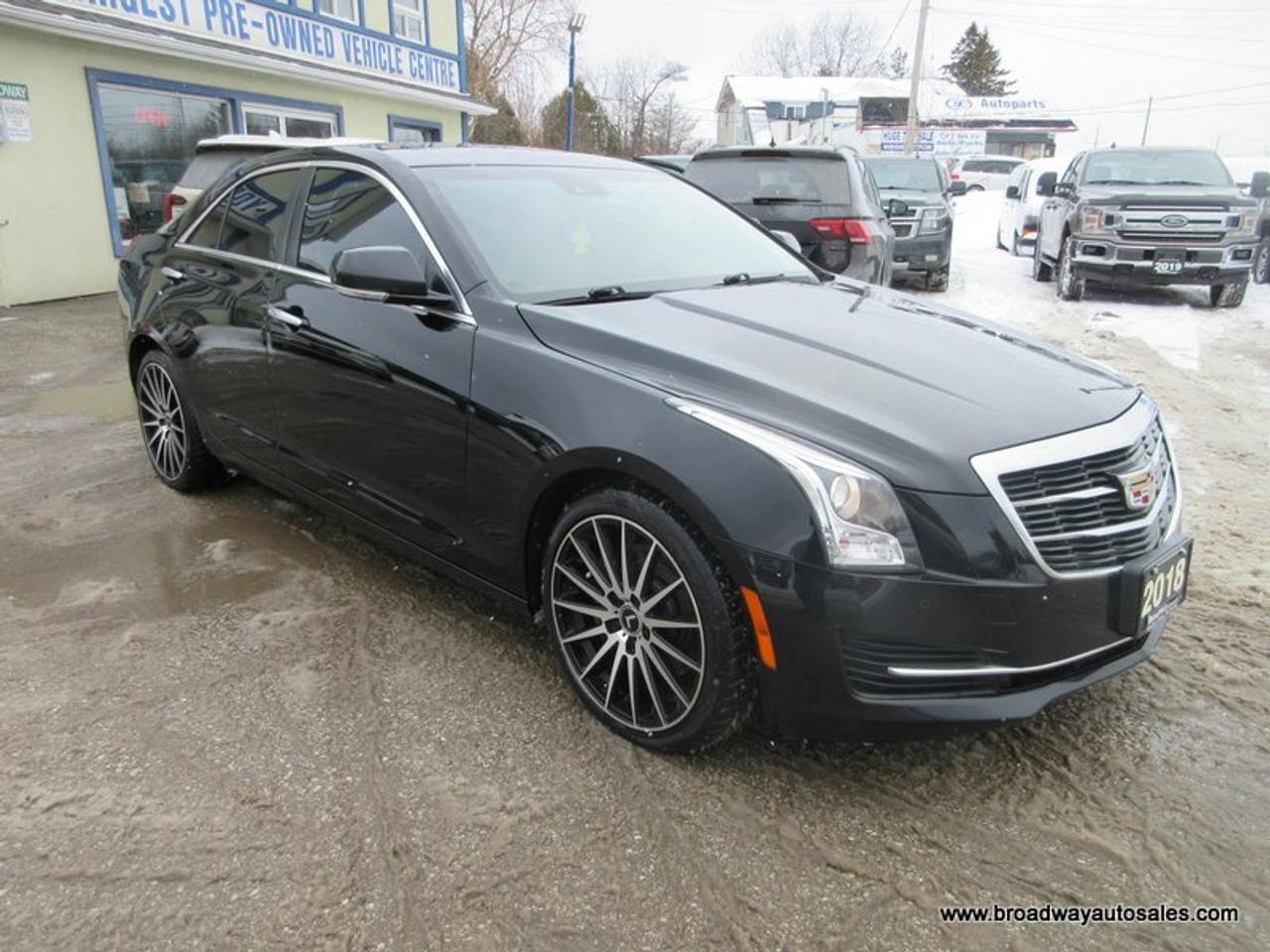 2018 Cadillac ATS ALL-WHEEL DRIVE LUXURY-PACKAGE 5 PASSENGER 2.0L - TURBO.. NAVIGATION.. POWER SUNROOF.. LEATHER.. HEATED SEATS & WHEEL.. BOSE-AUDIO.. Photo