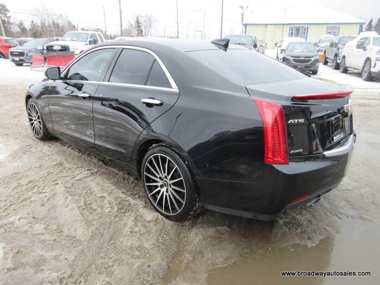 2018 Cadillac ATS ALL-WHEEL DRIVE LUXURY-PACKAGE 5 PASSENGER 2.0L - TURBO.. NAVIGATION.. POWER SUNROOF.. LEATHER.. HEATED SEATS & WHEEL.. BOSE-AUDIO.. Photo