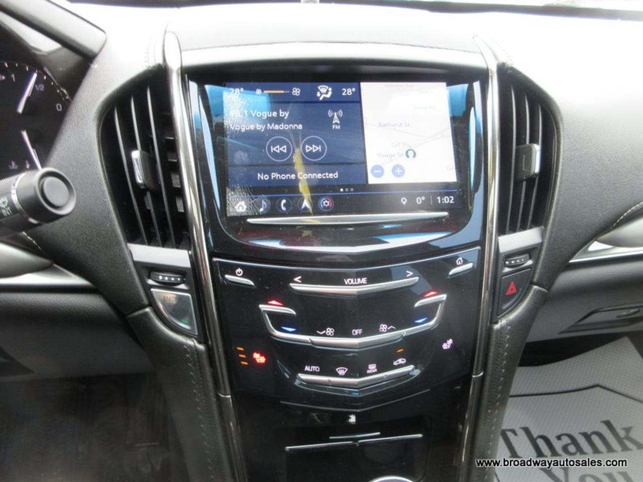 2018 Cadillac ATS ALL-WHEEL DRIVE LUXURY-PACKAGE 5 PASSENGER 2.0L - TURBO.. NAVIGATION.. POWER SUNROOF.. LEATHER.. HEATED SEATS & WHEEL.. BOSE-AUDIO.. Photo