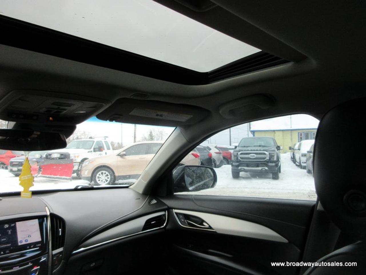 2018 Cadillac ATS ALL-WHEEL DRIVE LUXURY-PACKAGE 5 PASSENGER 2.0L - TURBO.. NAVIGATION.. POWER SUNROOF.. LEATHER.. HEATED SEATS & WHEEL.. BOSE-AUDIO.. Photo