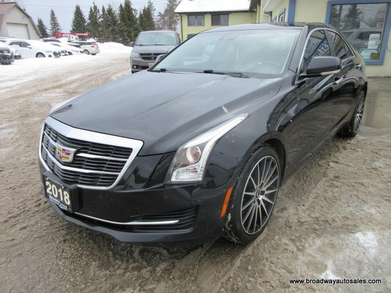 2018 Cadillac ATS ALL-WHEEL DRIVE LUXURY-PACKAGE 5 PASSENGER 2.0L - TURBO.. NAVIGATION.. POWER SUNROOF.. LEATHER.. HEATED SEATS & WHEEL.. BOSE-AUDIO.. Photo