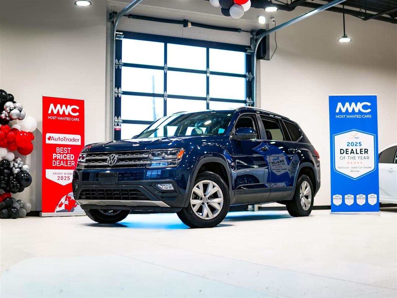 <div style=text-align: justify;><span style=font-family:times new roman,times,serif;><span style=font-size:14px;>Test drives available by appointment at our Guelph and Kitchener locations.&nbsp;Get approved in minutes with competitive rates starting at 6.46% O.A.C. This new arrival has a CLEAN CARFAX with no accidents and is also a one owner Canadian (Ontario) vehicle with Volkswagen service records. High-value options included with this vehicle are; blind spot indicators, lane departure warning, adaptive cruise control, pre-collision, black leather / heated / power seats, heated steering wheel, convenience entry, push button, power tailgate, app connect, back up camera, touchscreen, OEM remote start and 18&rdquo; alloy rims, offering immense value.</span></span><br /><br />Drive with confidence&mdash;this pre-certified vehicle has brand new front pads and rotors.<br /><span style=font-family:times new roman,times,serif;><span style=font-size:14px;>&nbsp;<br /><strong>Why Choose Most Wanted Cars?</strong><br />At Most Wanted Cars, we&rsquo;re not just a dealership, we&rsquo;re a place where our customers send their family and friends. Since 1975, our family owned and operated business has been proud to offer the best financing options in Kitchener-Waterloo-Cambridge, Guelph, and the surrounding areas. We&rsquo;re proud to be recognized as DealerRater&rsquo;s National Winner for Used Car Dealers in 2023, 2024 & 2025, with an A+ rating from the Better Business Bureau with over 3,600 customer reviews averaging 4.9/5. Most units are one owner, accident free, clean CarProof, low km, Canadian vehicles, local vehicles, odor free and smoke free. We offer a wide selection of Certified Pre-Owned vehicles, each backed by a free CarProof report, with no liens, full safety inspected, with a multi-point inspection. All vehicles are freshly serviced with an oil change and units can be vehicle detailed upon request, ensuring they&rsquo;re ready for the road. Many of our vehicles are dealer serviced and include the balance of factory warranty for added peace of mind. Every vehicle is thoroughly reconditioned and presented in excellent condition, because at Most Wanted Cars you deserve nothing less!<br />To serve you better, we have two convenient locations:<br />&nbsp;</span></span></div><ol><li style=text-align: justify;><span style=font-family:times new roman,times,serif;><span style=font-size:14px;><strong>600 Elmira Rd N, Guelph &ndash; 519 822 2227</strong></span></span></li><li style=text-align: justify;><span style=font-family:times new roman,times,serif;><span style=font-size:14px;><strong>1620 King Street East, Kitchener &ndash; 519 772 3040</strong></span></span></li></ol><div style=text-align: justify;><span style=font-family:times new roman,times,serif;><span style=font-size:14px;>&nbsp;<br />Visit us at <a href=http://www.mostwantedcars.ca/>www.mostwantedcars.ca</a> to explore our full inventory and complete an easy online finance application for exclusive online preferred rates. Interest rates offered as low as 6.46% on approved credit.<br /><em>Note: Prices listed are available for financing purchases only, with approved credit. The cash price is $975 more for other payment methods. Taxes and licensing are not included in the listed price.</em><br />&nbsp;<br />Most Wanted Cars also provides additional protection options at exclusive pricing, including the Fresh Start Platinum Package, rust protection, ceramic coating, gap insurance, extended warranties, walk-away insurance, and road hazard protection, among others. For more details, please consult with your sales representative.</span></span></div>