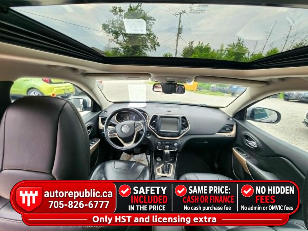 2017 Jeep Cherokee Limited V6 AWD Certified No Accidents Tow Package Photo2