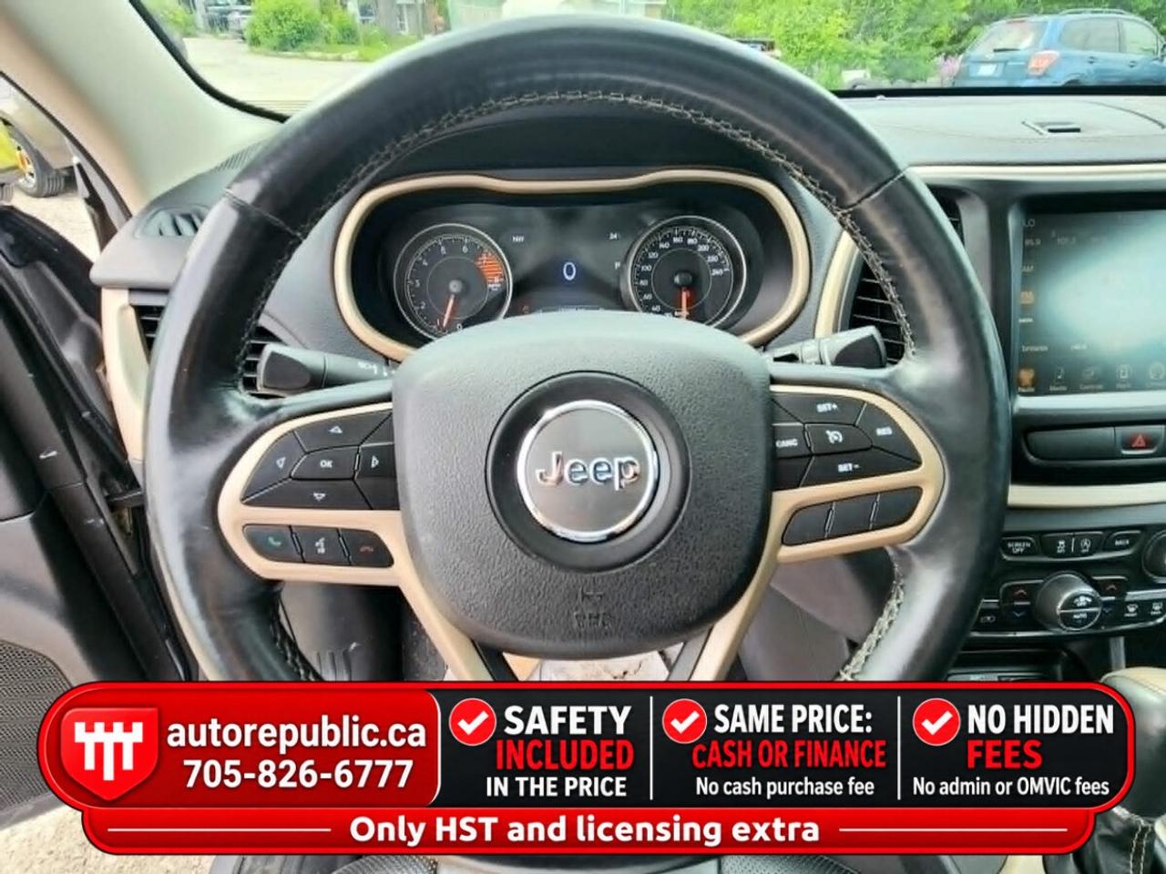 2017 Jeep Cherokee Limited V6 AWD Certified No Accidents Tow Package Photo