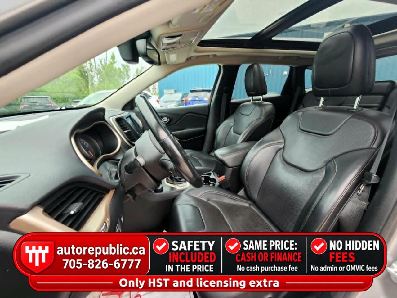 2017 Jeep Cherokee Limited V6 AWD Certified No Accidents Tow Package Photo