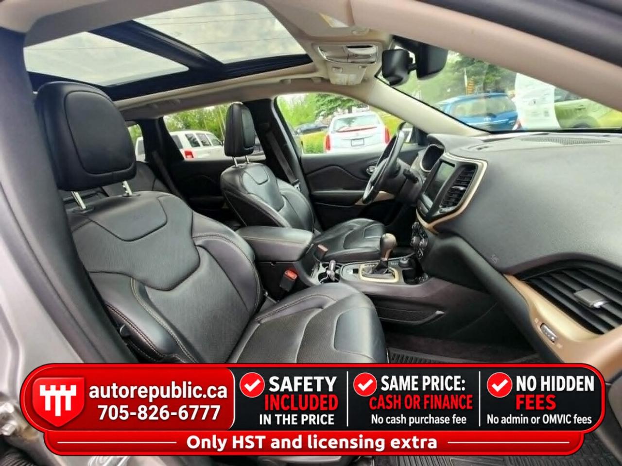 2017 Jeep Cherokee Limited V6 AWD Certified No Accidents Tow Package Photo