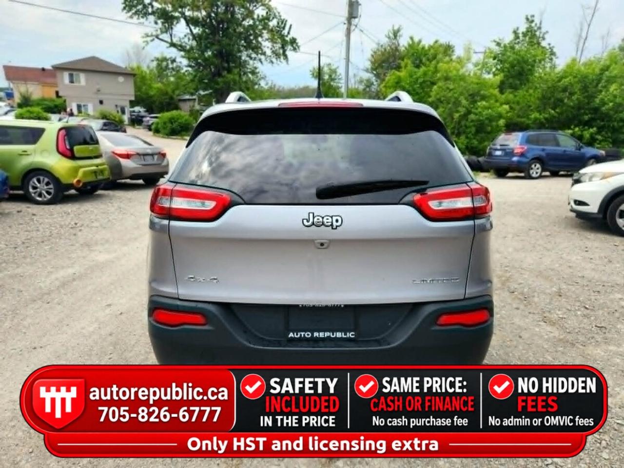 2017 Jeep Cherokee Limited V6 AWD Certified No Accidents Tow Package Photo