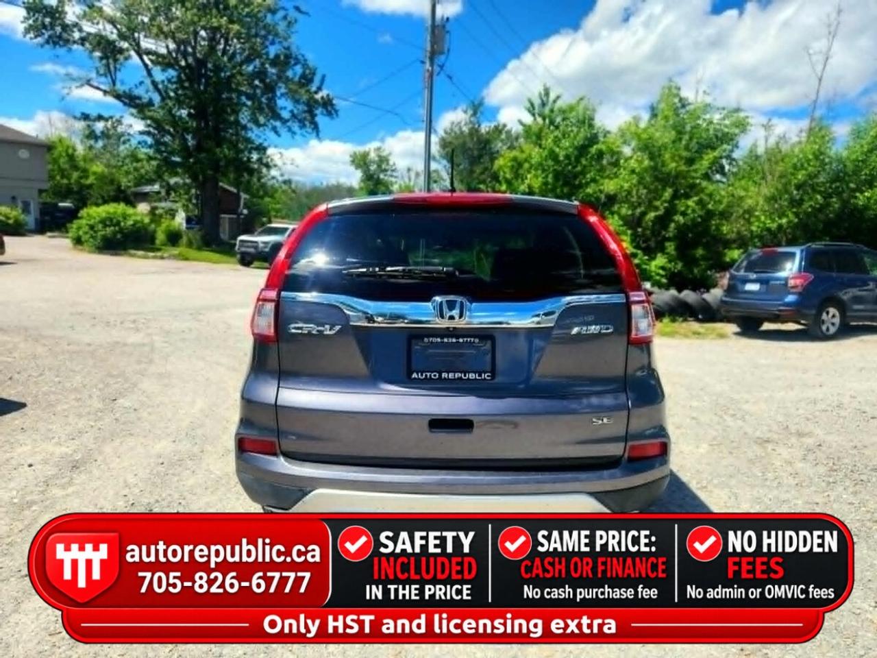 2015 Honda CR-V SE AWD Certified One Owner Well Maintained Photo