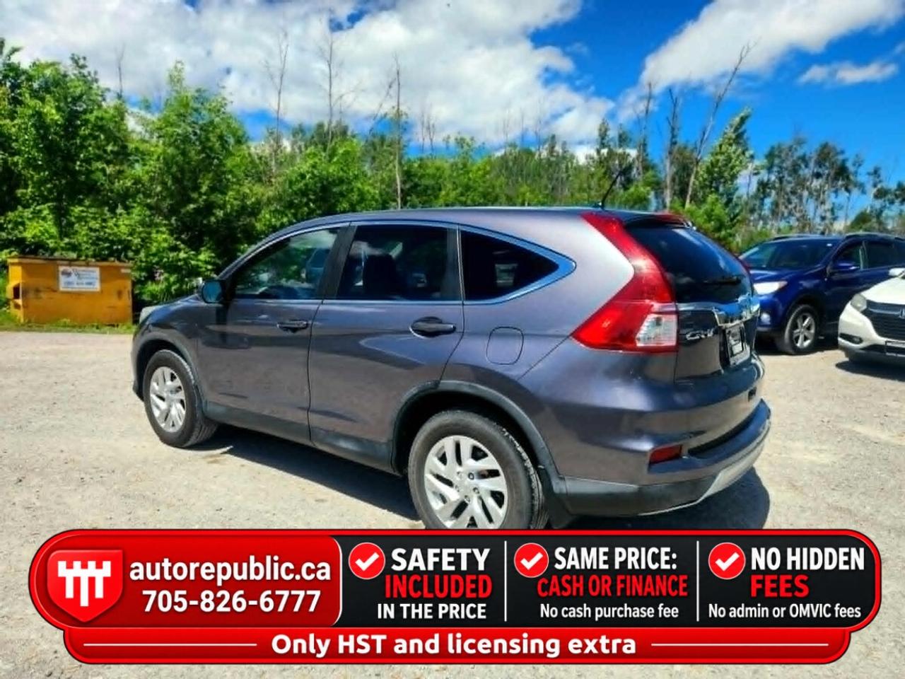 2015 Honda CR-V SE AWD Certified One Owner Well Maintained Photo