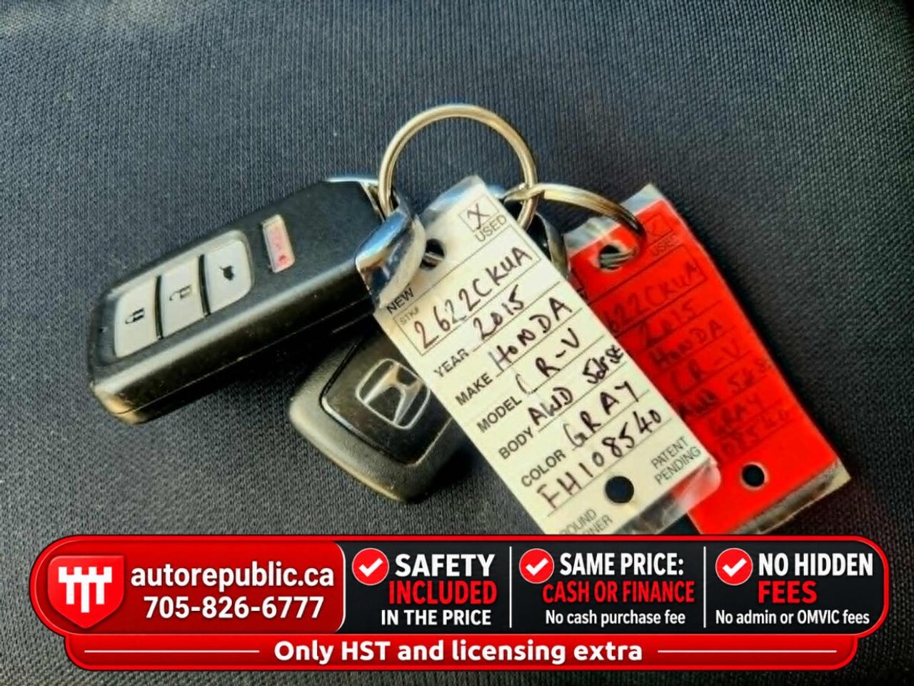 2015 Honda CR-V SE AWD Certified One Owner Well Maintained Photo