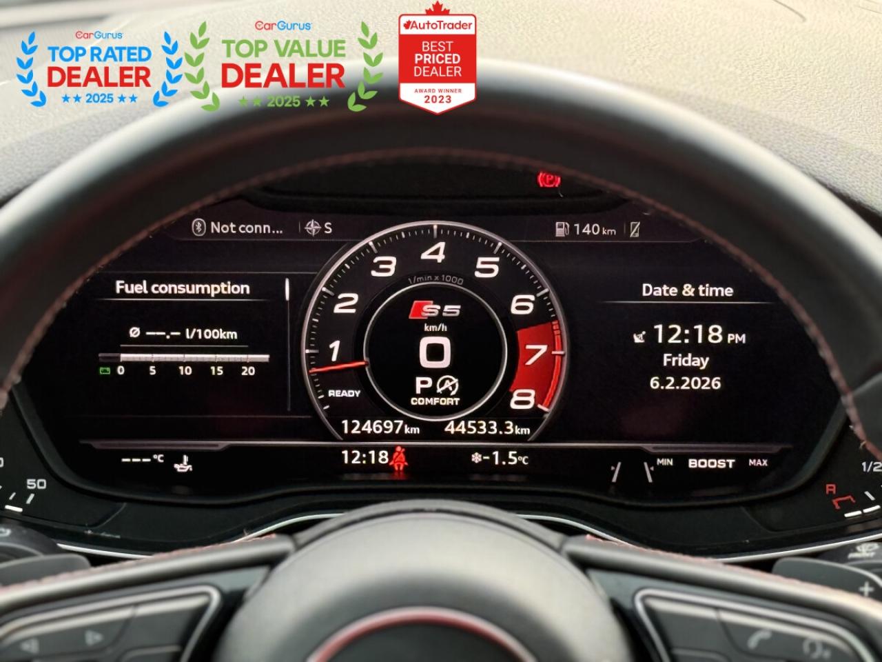 2018 Audi S5 Coupe TECHNIK S-LINE | B&O | RED LEATHER | LOADED Photo