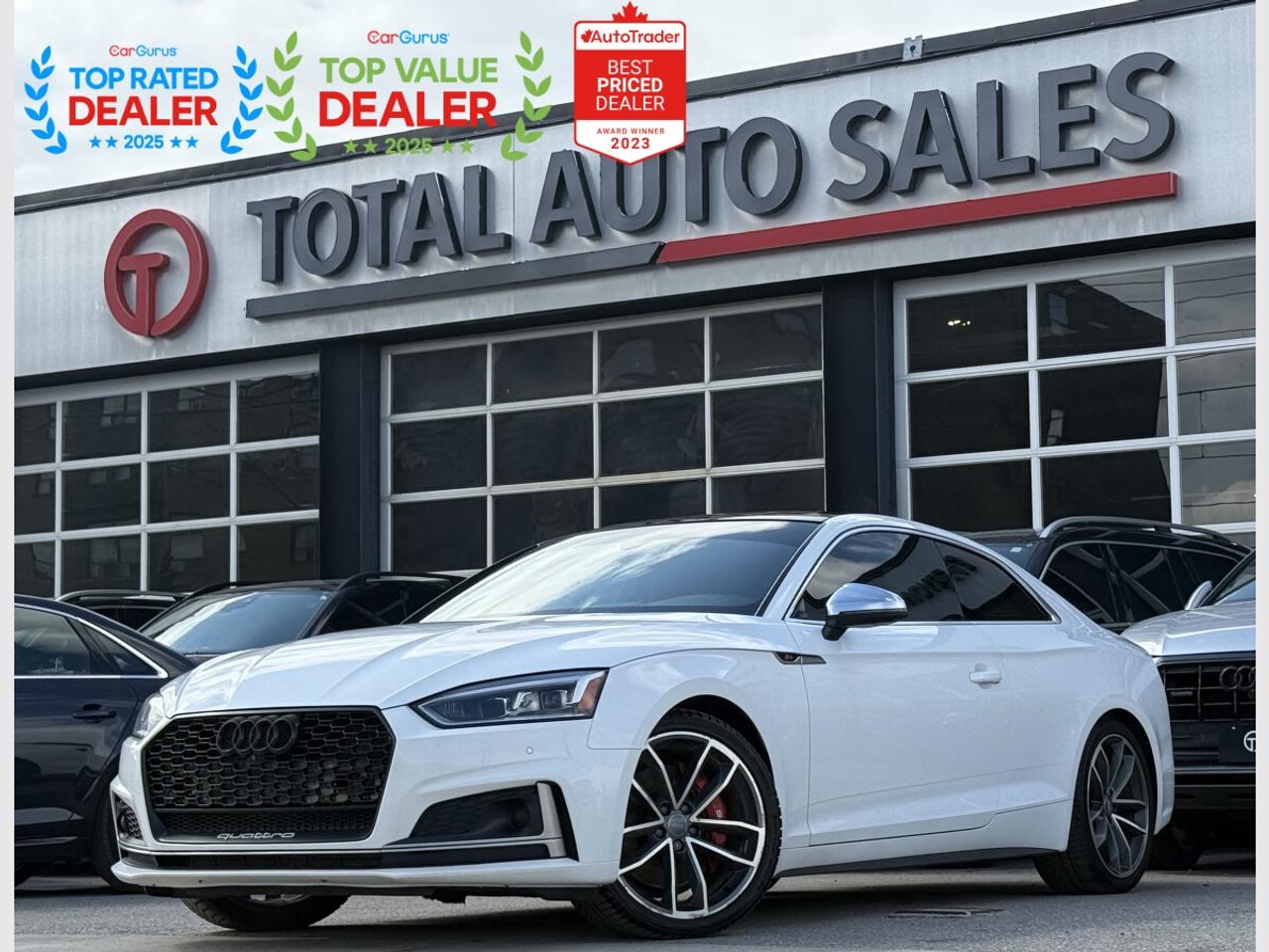 2018 Audi S5 TECHNIK S-LINE | B&O | RED LEATHER | LOADED Photo0