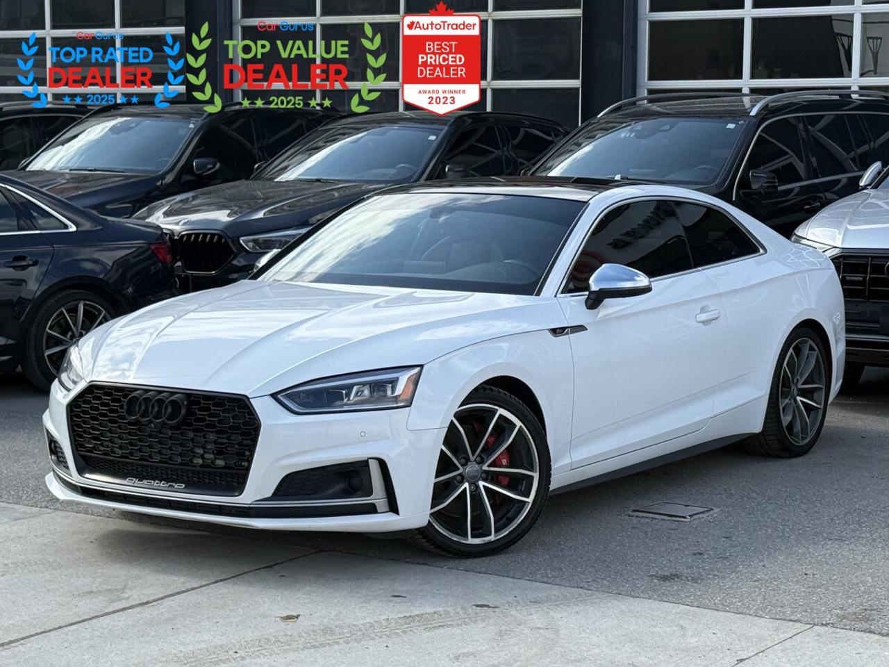 2018 Audi S5 TECHNIK S-LINE | B&O | RED LEATHER | LOADED Photo3