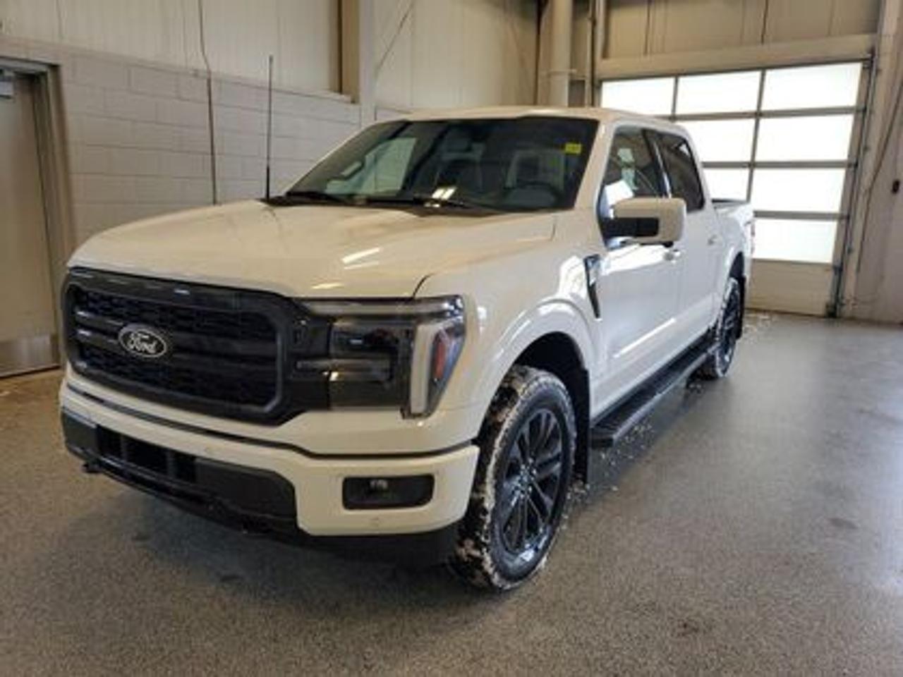 The all-new 2026 Ford F-150 Lariat 502A looks absolutely stunning in Star White Metallic Tricoat. This pickup comes with the 3.5L V6 EcoBoost engine. This remarkable engine not only produces 400 horsepower and 500 ft-lbs of torque, but by leveraging this advanced technology and a 10-speed automatic transmission, this truck is rated to get 12.3L/100km (23 miles per gallon) combined highway/city fuel economy. 

Key Features:
Ford Co-Pilot360 Assist 2.0
Adaptive Cruise Control
360-Degreee Camera
Lane Centering Assist
Evasive Steering Assist
Front Parking Sensors
14 Speaker B&O Sound System
Connected Navigation
Remote Start System
Universal Garage Door Opener
Heated Steering Wheel
Memory Driver Seat
Heated And Ventilated Front Seats
Heated Rear Seats
Black Appearance Package
Twin Panel Moonroof
Bed Utility Package

Saskatchewan has a challenging climate and driving conditions, but let that stress melt away with the 2026 F-150 Lariat, a tough truck that leverages physical features and technology to keep your family safe. This specific unit is loaded with features, including power windows, power locks, dual-zone electronic automatic temperature control, 10-way power drivers seat with memory, wrapped steering wheel, zone lighting, cruise control, dynamic brake support, outside temperature display, hill start assist, perimeter alarm system, four-wheel drive, and so much more.

At Moose Jaw Ford, we're driving change all across Saskatchewan! We are Moose Jaw's prime destination for everything automotive. We pride ourselves by consistently providing the highest quality customer experience  every single time. Because of this commitment, and the love of what we do, Moose Jaw Ford is the recipient of multiple President's Club Awards and is recognized as one of Canada's Best Managed Companies. We are dedicated to building long lasting relationships. You can trust that our trained service technicians will take excellent care of you and your vehicle when you visit our service department. Come visit us today at 1010 North Service Road.