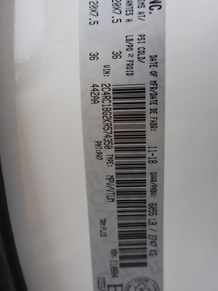 2019 Chrysler Pacifica TOURING-L S-PKG CERTIFIED *ACCIDENT FREE* CAMERA DVD NAV BLUETOOTH LEATHER HEATED SEATS CRUISE ALLOYS Photo