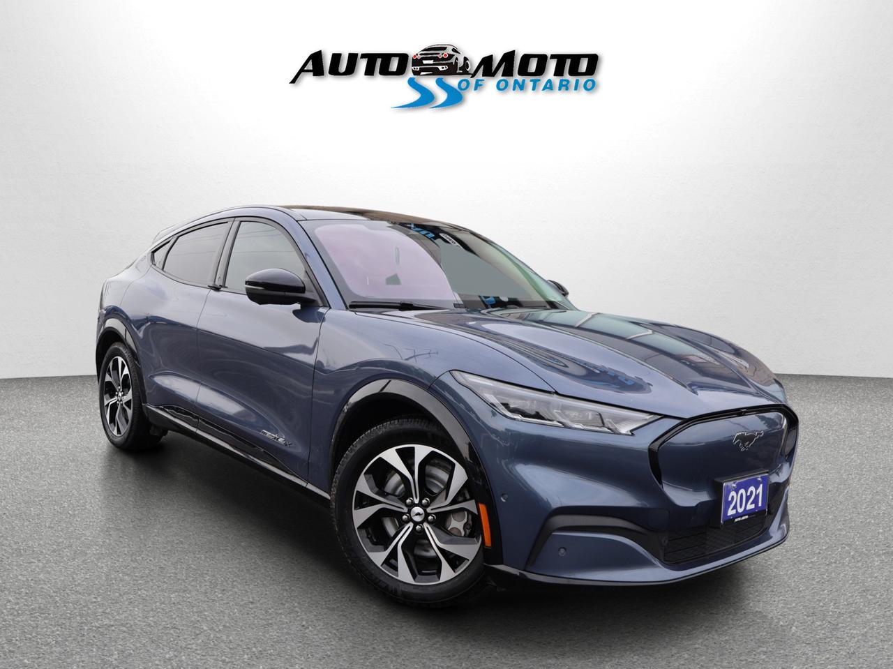 2021 Ford Mustang Mach-E PREMIUM AWD CERTIFIED *ACCIDENT FREE*FORD MAINTAIN* CAMERA NAV BLUETOOTH LEATHER HEATED SEATS PANO ROOF CRUISE ALLOYS Photo