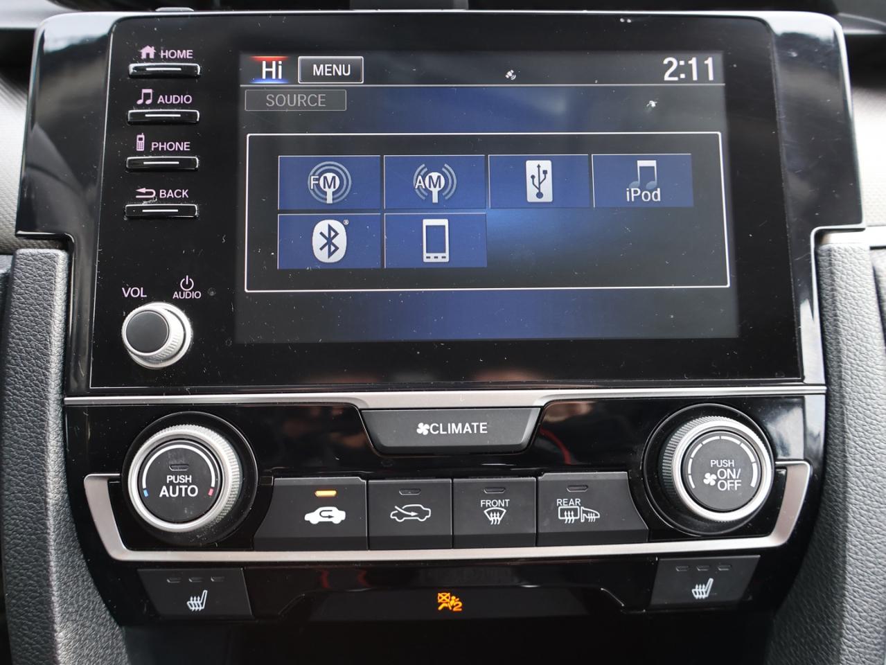 2020 Honda Civic 2.0L LX Sedan CVT CAMERA BLUETOOTH HEATED SEATS CRUISE Photo