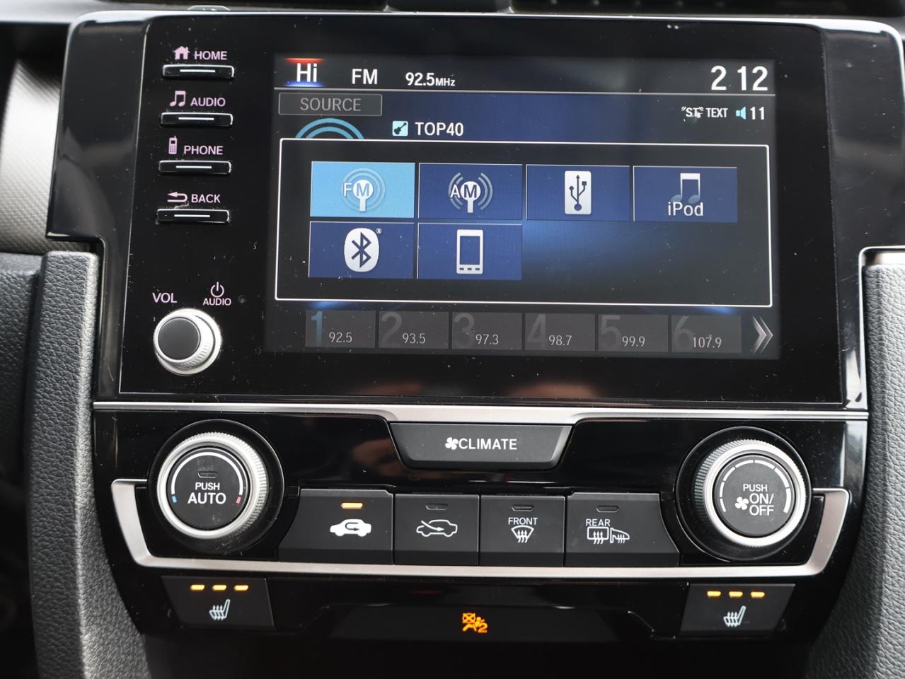 2020 Honda Civic 2.0L LX Sedan CVT CAMERA BLUETOOTH HEATED SEATS CRUISE Photo