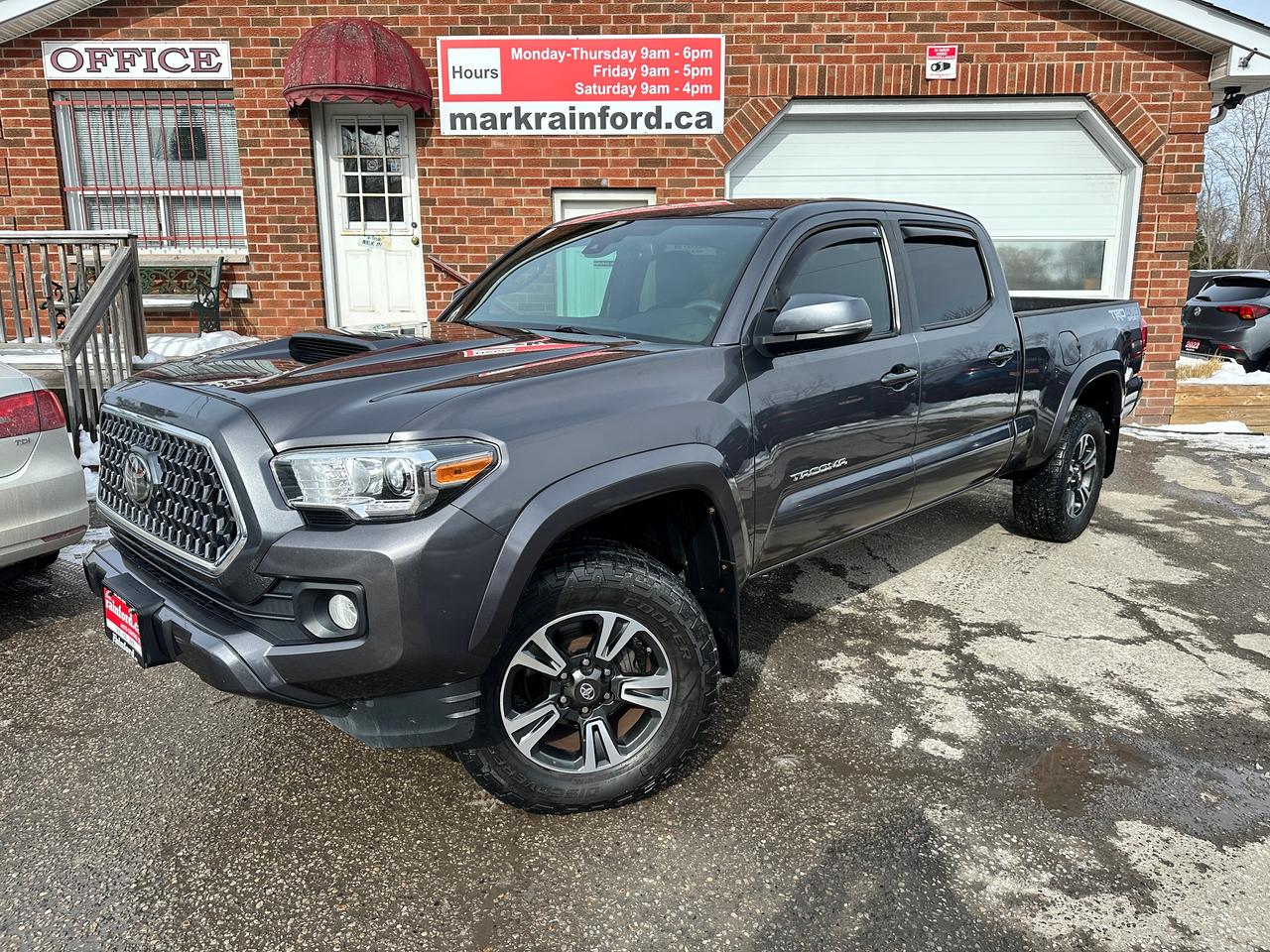 2019 Toyota Tacoma TRD SPORT 4X4 LB HTD Cloth NAV BT XM Alloys RvCam