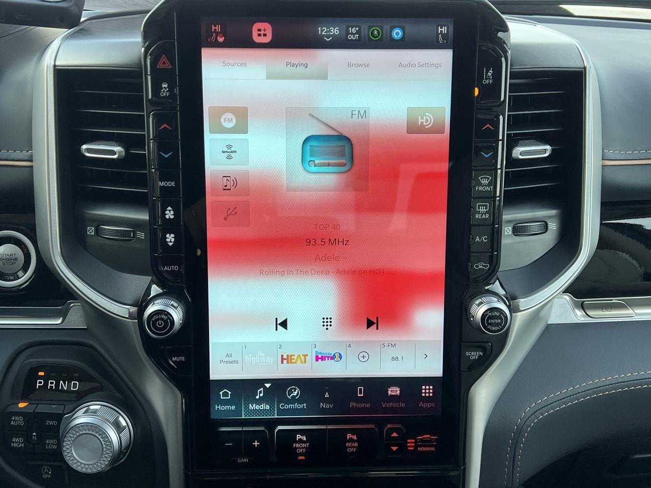 2025 RAM 1500 Tungsten 4X4, HEATED LEATHER SEAT,  MOONROOF, CRUISE CONTROL, BACK UP CAM!! Photo