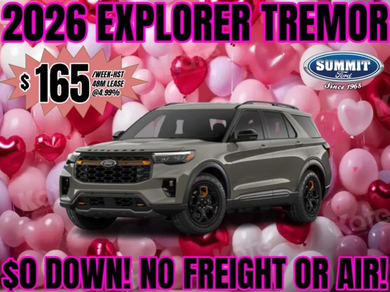 2026 Ford Explorer Tremor | LEASE IT FOR $165 PER WEEK + TAX | Photo0