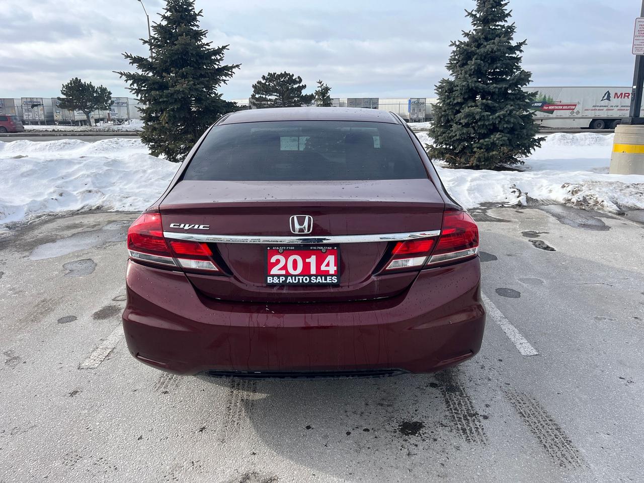 2014 Honda Civic 4dr CVT EX Photo4