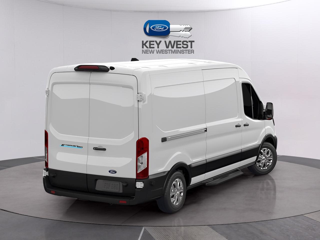 2026 Ford E-Transit Cargo Van T-350 148" MED RF 9500 GVWR RWD Photo2