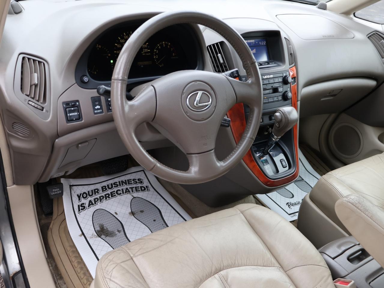 2002 Lexus RX 300 3.0L V6 4WD *AS IS* LEATHER HEATED SEATS SUNROOF CRUISE ALLOYS Photo