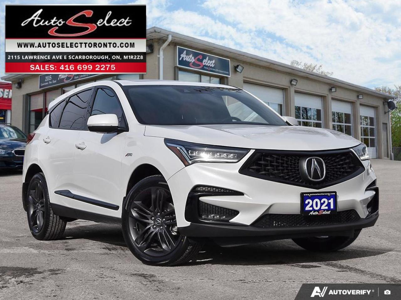 2021 Acura RDX A-Spec AWD**Red Leather**Apple Carplay**Clean Carfax** Photo