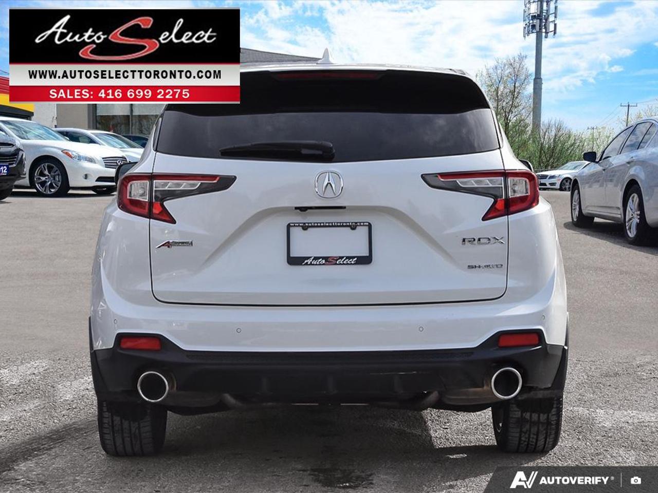 2021 Acura RDX A-Spec AWD**Red Leather**Apple Carplay**Clean Carfax** Photo4