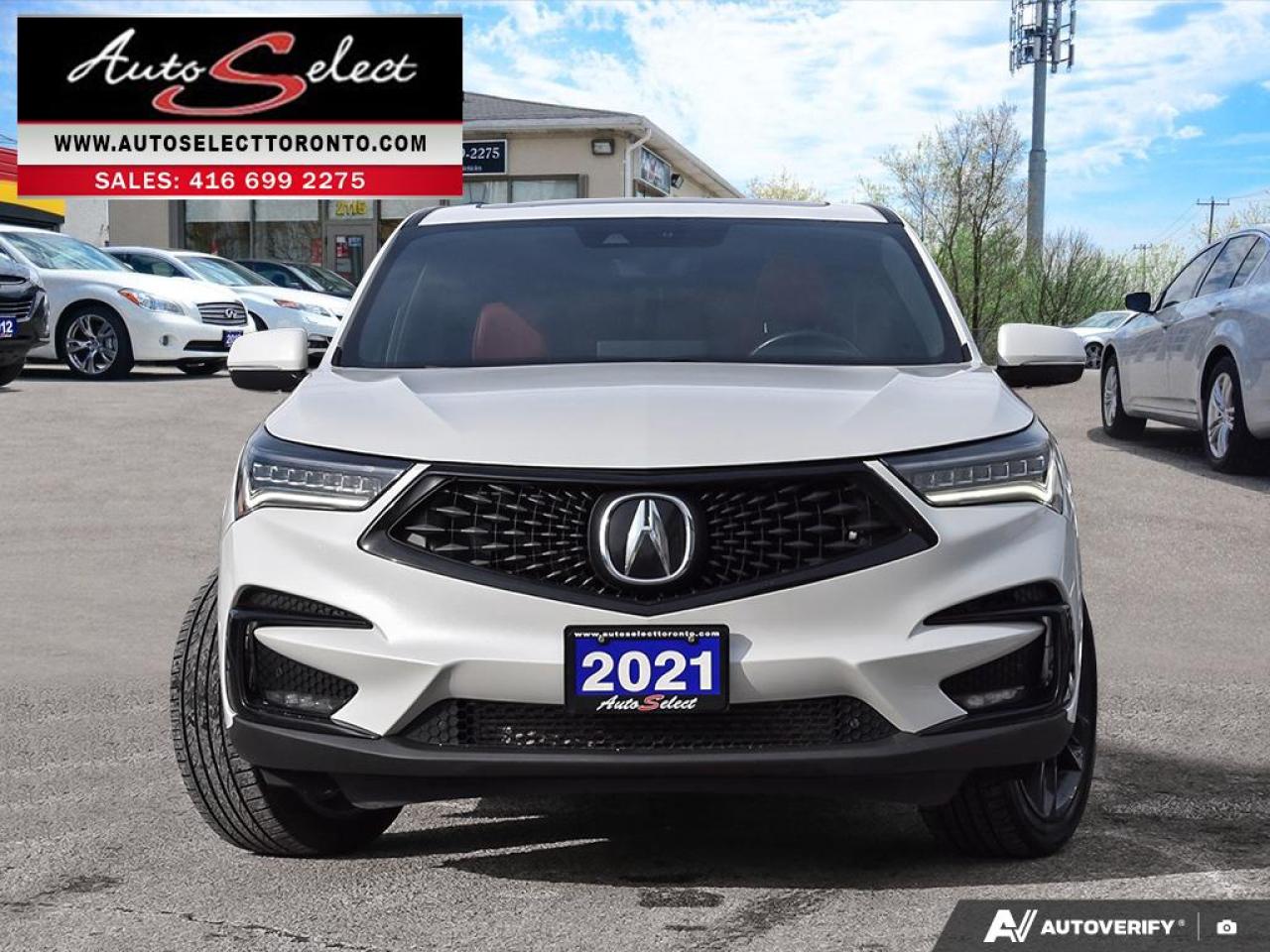 2021 Acura RDX A-Spec AWD**Red Leather**Apple Carplay**Clean Carfax** Photo