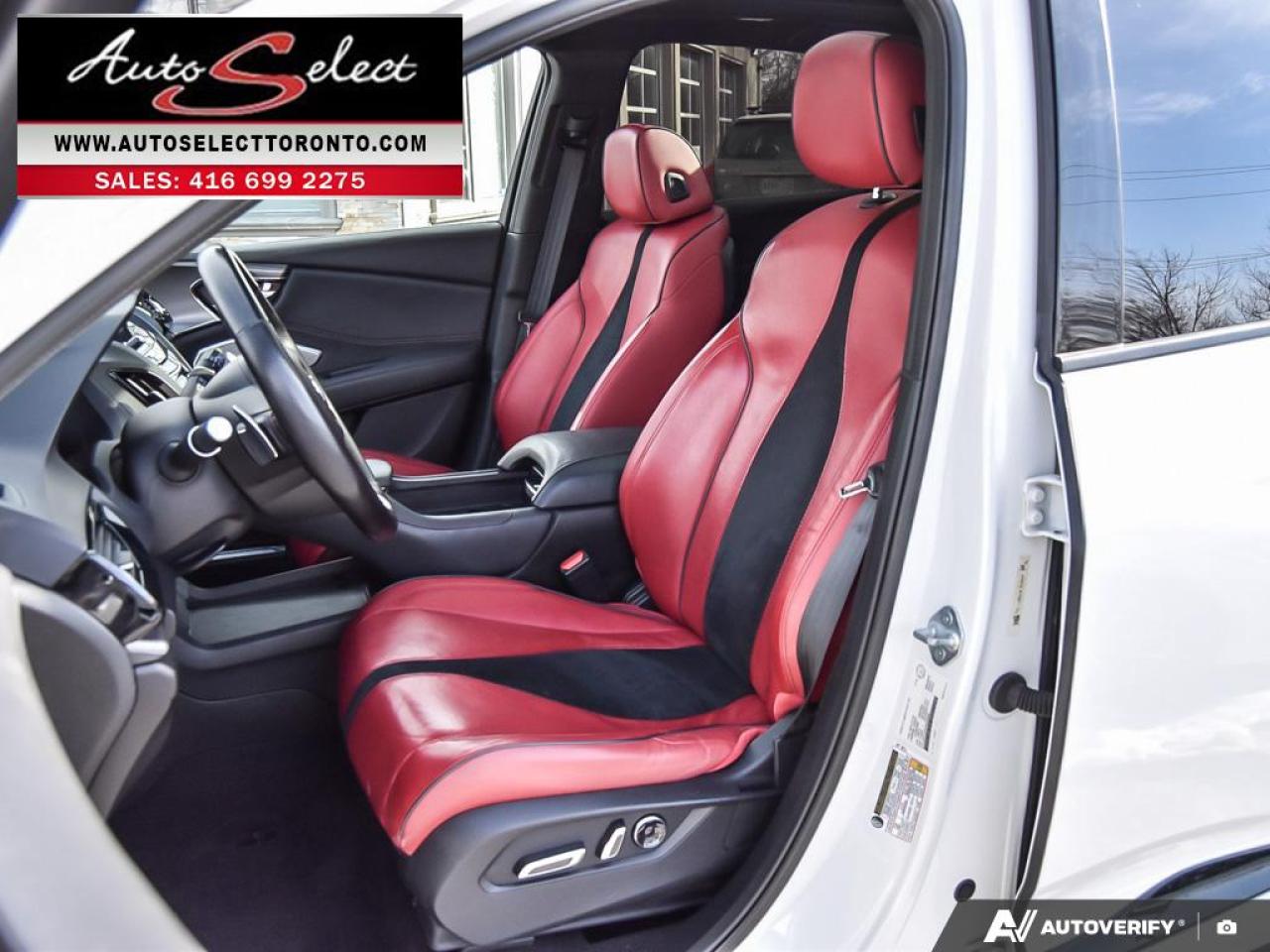 2021 Acura RDX A-Spec AWD**Red Leather**Apple Carplay**Clean Carfax** Photo