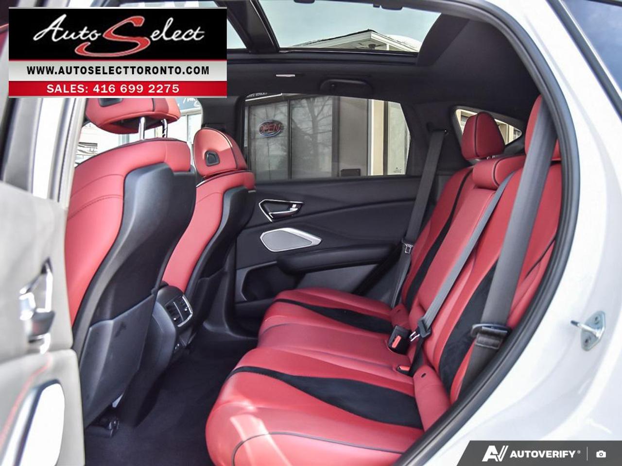 2021 Acura RDX A-Spec AWD**Red Leather**Apple Carplay**Clean Carfax** Photo