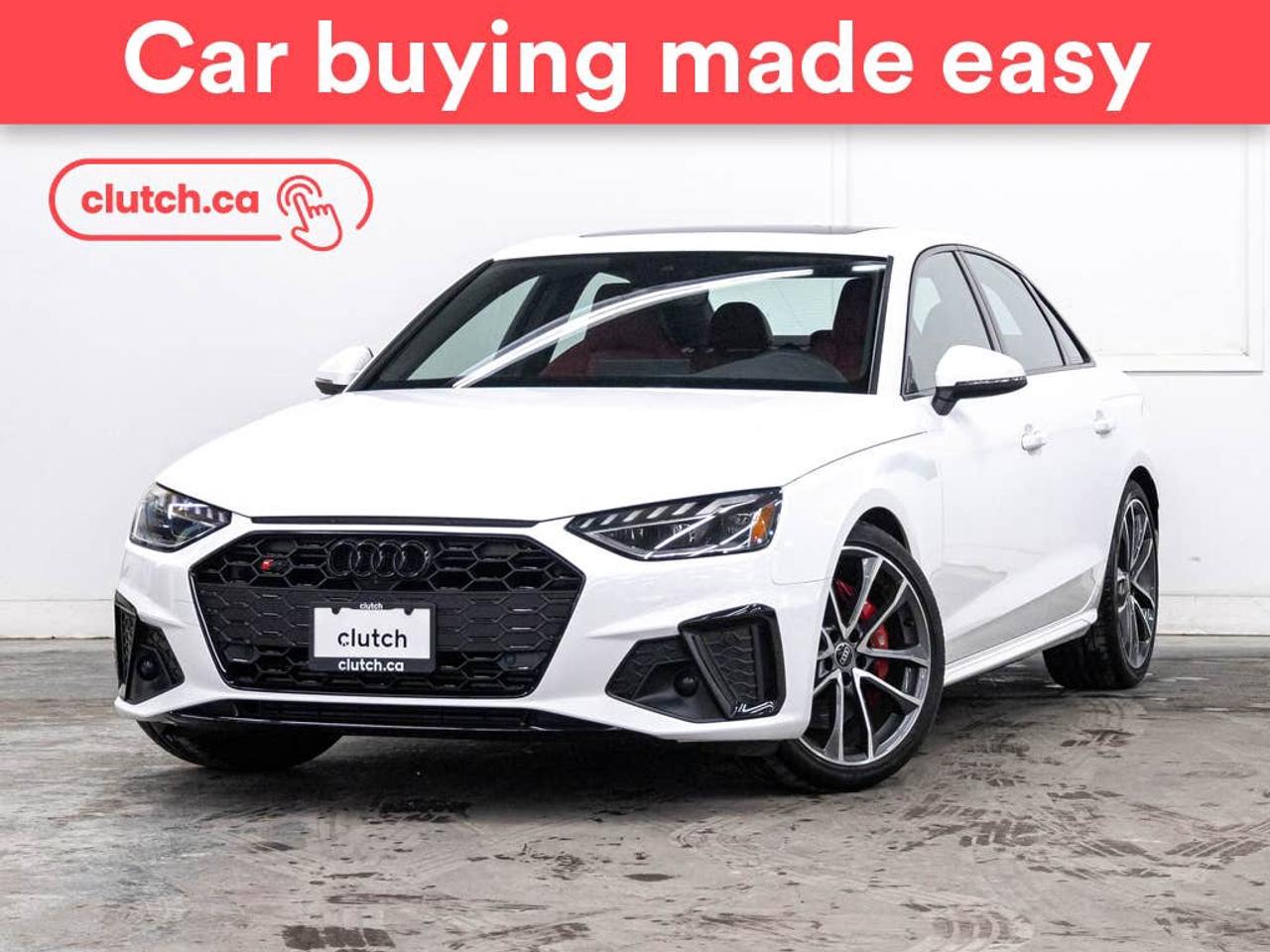 NO ACCIDENTS / CLEAN CARFAX / 1 OWNER / Android Auto, Sunroof, Blindspot Sensors and more!<br> <br>Clutch is the largest online used car retailer in Canada, delivering a seamless, hassle-free car-buying experience to drivers everywhere. Shop thousands of used cars online, get the right one delivered to your door, and enjoy peace of mind with our 10-Day Money-Back Guarantee. How sweet is that? To learn more, visit clutch.ca.<br> <br>The top features for this car include:<br> <br>Apple CarPlay<br>Android Auto<br>Sunroof<br>Blindspot Sensors<br>USB Input<br>Keyless Entry<br>Heated Steering Wheel<br>One-Touch Windows<br>Rain Sensing Wipers<br>Rear Window Defroster<br>Hill Assistance<br>Automatic High Beams<br>Rear View Camera<br>Parking Sensors<br>Rear Parking Sensors<br>Power Driver Seat<br>Power Passenger Seat<br>360 Camera<br>Ambient Lighting<br>Auto Stop/Start<br>Electric Parking Brake<br>Brake Assist<br>Cornering Lights<br>Welcome Lights<br>Auto Dimming Rearview Mirror<br>Front Heated Seats<br>Power Lumbar Support<br>Folding Rear Seats<br>Driver Seat Memory System<br>Climate Control<br>Dual Zone Front Climate Control<br>Rear Climate Control<br>Rear Climate Vents<br>Speed-Sensitive Volume<br>Bluetooth Music<br>Touchscreen Display<br>GPS Navigation<br>Cruise Control<br>12V Outlet<br>Hands Free Device Connectivity<br>Internet Access<br>Push Button Start<br>Passive Keyless Entry<br>Keyfob Remote Trunk Release<br>Front View Camera<br>Lane Departure Warning<br>Active Lane Keep Assistance<br>Rear Collision Warning<br>Rear Collision Mitigation<br>Rear Cross Traffic Alert<br>Pedestrian Detection<br> <br>Seamless home delivery - Delivery to your door in a matter of days. Available on select packages.<br> <br>Try it out for 10 days - If you do not like it, we will take it back. <br> <br>Quality assured - All cars go through our rigorous 210-point inspection and reconditioning process.<br> <br>Peace of mind - Warranty and protection plans available.<br> <br>Haggle-free - No haggling or hard sells.<br> <br>100% Transparency - Full inspection reports on every car, including high-res photography and a free Carfax report.<br> <br>Listed price is for cash purchase only and does not include taxes, Shipping Fees (if applicable), Delivery Fees (if applicable), government licensing fees.<br> <br>Previous Provincial Registrations:<br>Ontario<br> <br>Stock # 88249