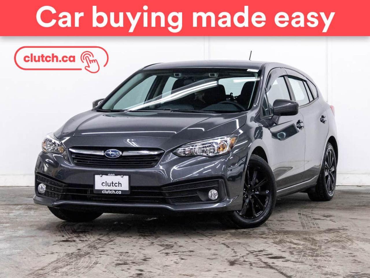 Climate Control, Bluetooth Music, Touchscreen Display and more!<br> <br>Clutch is the largest online used car retailer in Canada, delivering a seamless, hassle-free car-buying experience to drivers everywhere. Shop thousands of used cars online, get the right one delivered to your door, and enjoy peace of mind with our 10-Day Money-Back Guarantee. How sweet is that? To learn more, visit clutch.ca.<br> <br>The top features for this car include:<br> <br>Brake Assist<br>Climate Control<br>Bluetooth Music<br>Touchscreen Display<br>Cruise Control<br>Adaptive Cruise Control<br>12V Outlet<br>Hands Free Device Connectivity<br>Apple CarPlay<br>Android Auto<br>USB Input<br>Keyless Entry<br>Lane Departure Warning<br>Active Lane Keep Assistance<br>Forward Collision Mitigation<br>Pedestrian Detection<br>Driver Attention Alert<br>Hill Assistance<br>Rear View Camera<br> <br>Seamless home delivery - Delivery to your door in a matter of days. Available on select packages.<br> <br>Try it out for 10 days - If you do not like it, we will take it back. <br> <br>Quality assured - All cars go through our rigorous 210-point inspection and reconditioning process.<br> <br>Peace of mind - Warranty and protection plans available.<br> <br>Haggle-free - No haggling or hard sells.<br> <br>100% Transparency - Full inspection reports on every car, including high-res photography and a free Carfax report.<br> <br>Listed price is for cash purchase only and does not include taxes, Shipping Fees (if applicable), Delivery Fees (if applicable), government licensing fees.<br> <br>Previous Provincial Registrations:<br>Ontario<br> <br>Stock # 88253