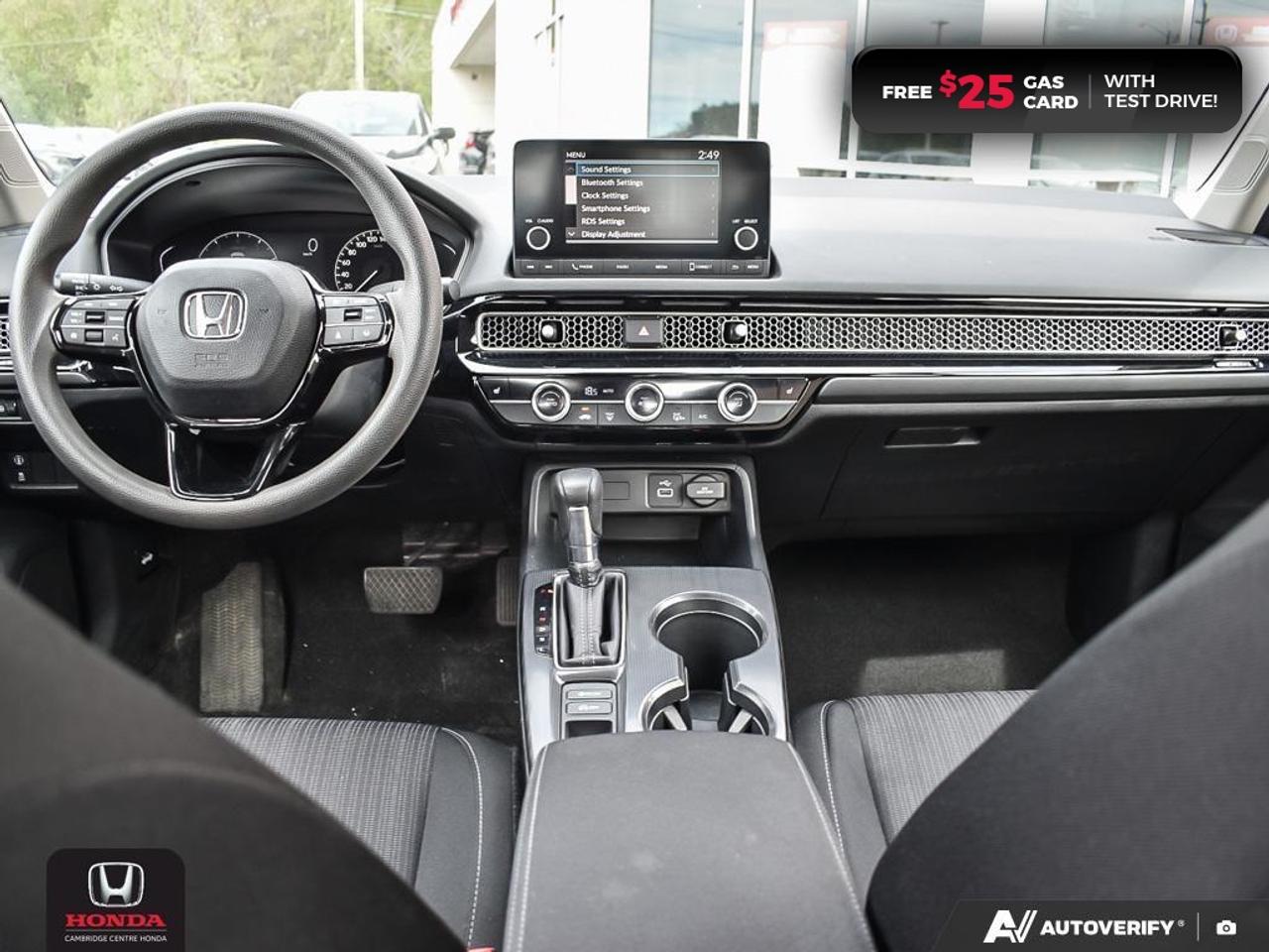 2023 Honda Civic LX HONDA SENSING TECHNOLOGIES | REARVIEW CAMERA | APPLE CARPLAY™/ANDROID AUTO™ Photo