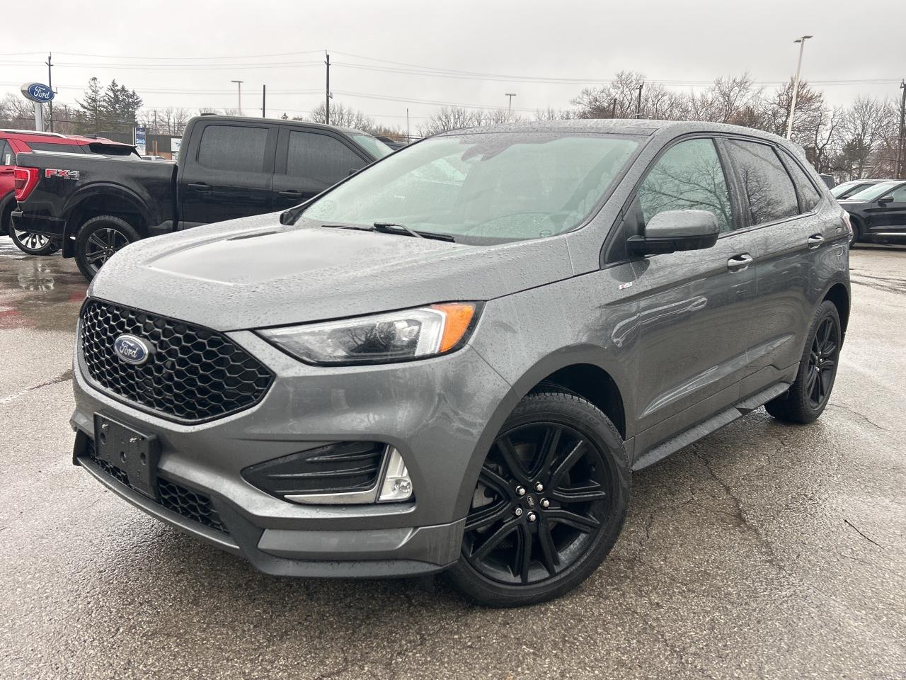<p>Looking for a stylish and capable SUV thats ready for anything? Check out this used 2024 Ford Edge ST-Line AWD, available now at Winegard Ford! This sporty crossover combines a sleek design with impressive performance, making it perfect for both city driving and weekend adventures. With its all-wheel-drive system, youll have the confidence to tackle any road condition, while the comfortable interior and advanced features ensure a pleasant driving experience for you and your passengers. This Edge has a low 55,869 KM on the odometer.</p>
<p>This Ford Edge ST-Line is packed with features designed to enhance your driving experience. Here are five that really stand out:</p>
<ul>
<li><strong>Sporty Style:</strong> The ST-Line trim boasts a head-turning look with its black grille, body-coloured accents, and stylish 20" premium gloss black-painted aluminum wheels.</li>
<li><strong>Advanced Safety:</strong> Drive with peace of mind thanks to Pre-Collision Assist with Automatic Emergency Braking (AEB), Blind Spot Information System (BLIS), and a comprehensive airbag system.</li>
<li><strong>Connected Tech:</strong> Stay connected on the go with FordPass Connect 4G Mobile Hotspot Internet Access, streaming audio, and a user-friendly infotainment system.</li>
<li><strong>Comfort and Convenience:</strong> Enjoy a comfortable ride with features like a dual-zone automatic climate control, heated side mirrors, and a power liftgate for easy cargo access.</li>
<li><strong>Powerful Performance:</strong> The Twin-Scroll 2.0L EcoBoost engine delivers a responsive and efficient driving experience, while the automatic transmission with selectable drive modes lets you customize your drive.</li>
</ul>
<p>Visit Winegard Ford today to experience this exceptional used Ford Edge ST-Line AWD for yourself!</p>
<p><strong><em>Powered by AutoIntelligence™</em></strong>
Vehicle information has been generated using artificial intelligence and is provided for informational purposes only. While efforts are made to ensure accuracy, please confirm all details directly with the dealer.</p>
