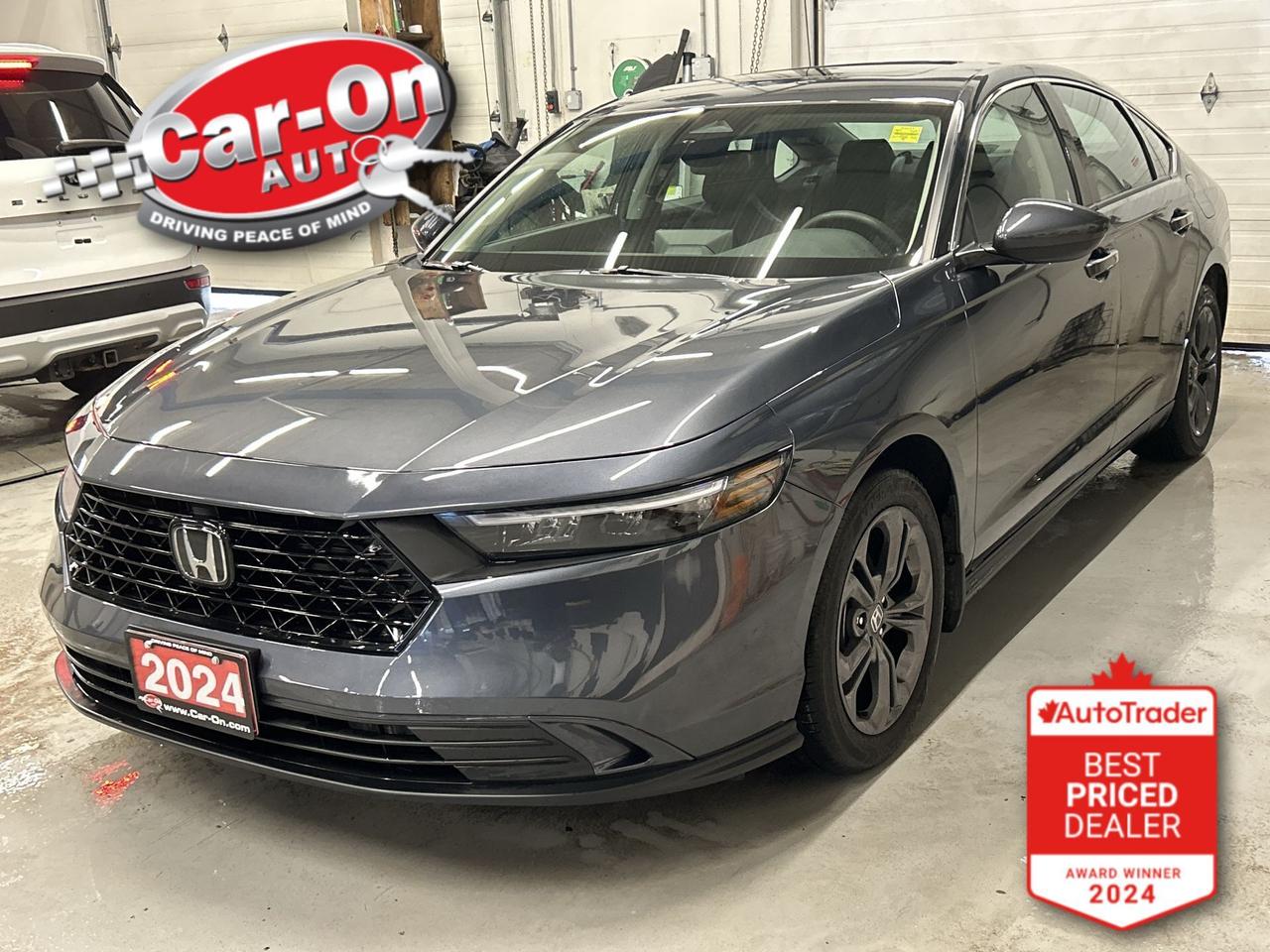 ONLY 10,000KMS!! Sunroof, heated seats, Android Auto/ Apple CarPlay, remote start, 17-inch alloys, adaptive cruise control, blind spot monitor, rear cross-traffic alert, pre-collision system, lane departure warning, backup camera, dual-zone climate control, keyless entry w/ push start, power seat, power mirrors, power locks, power windows, automatic headlights w/ auto highbeams, Bluetooth and more!!This vehicle just landed and is awaiting a full detail and photo shoot. Contact us and book your road test today!