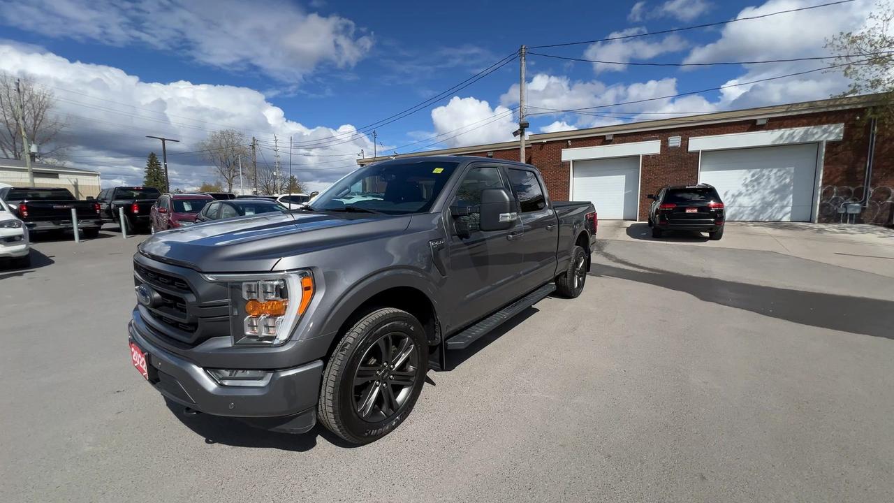 2022 Ford F-150 XLT SPORT 4X4 | CREW|3.5L ECOBOOST|CARPLAY|TOW PKG Photo3