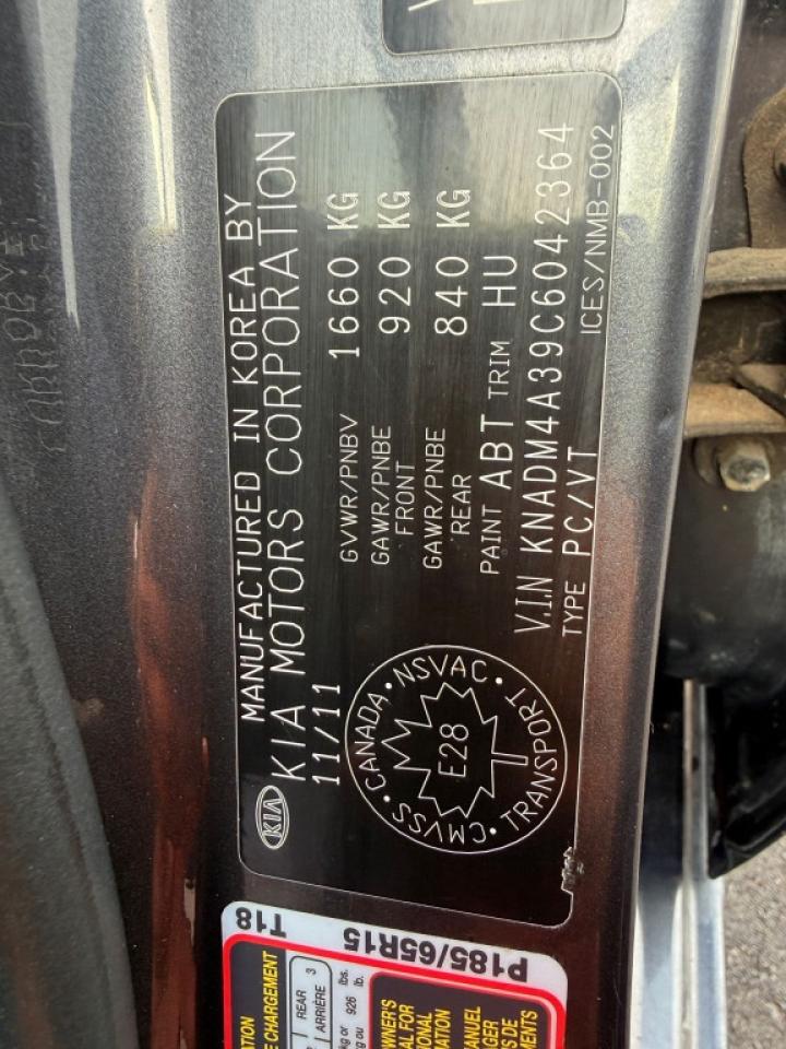 2012 Kia Rio LX 4dr Sedan Photo