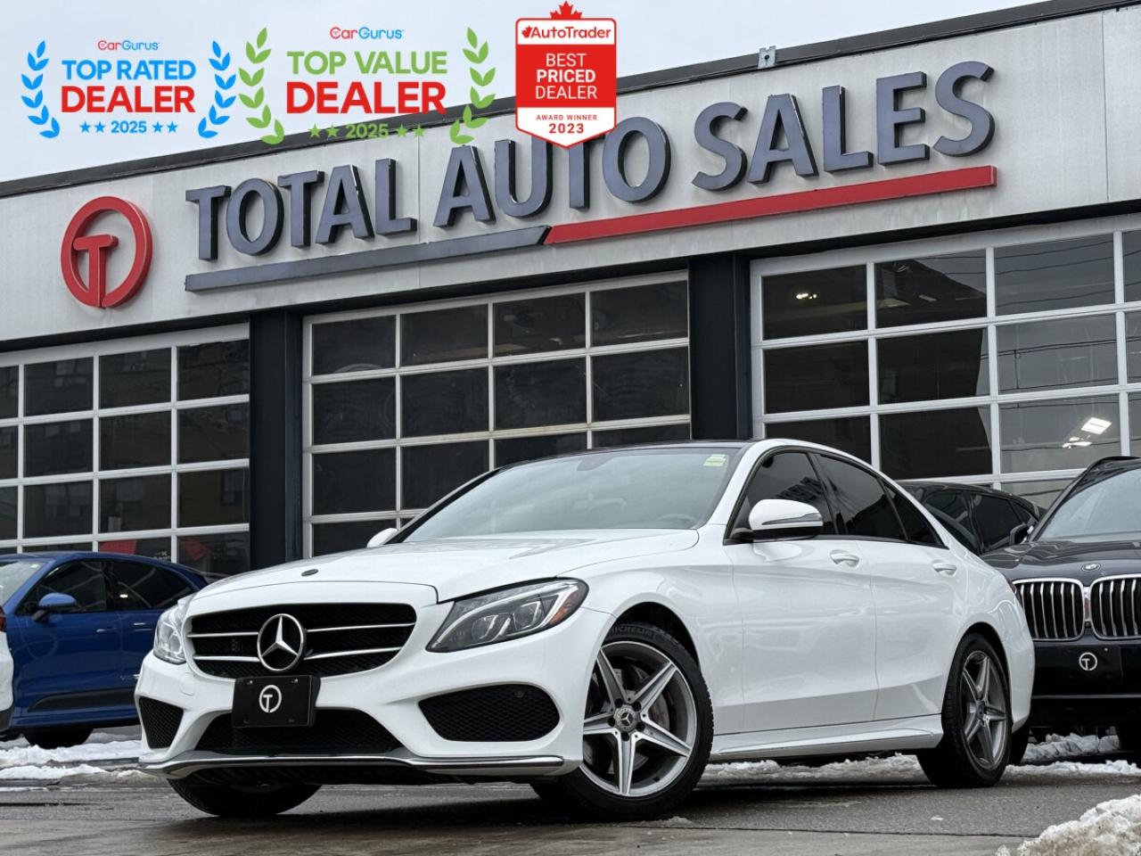 2016 Mercedes-Benz C-Class 300 //AMG PKG | PANO | NAVI | LOADED Photo0